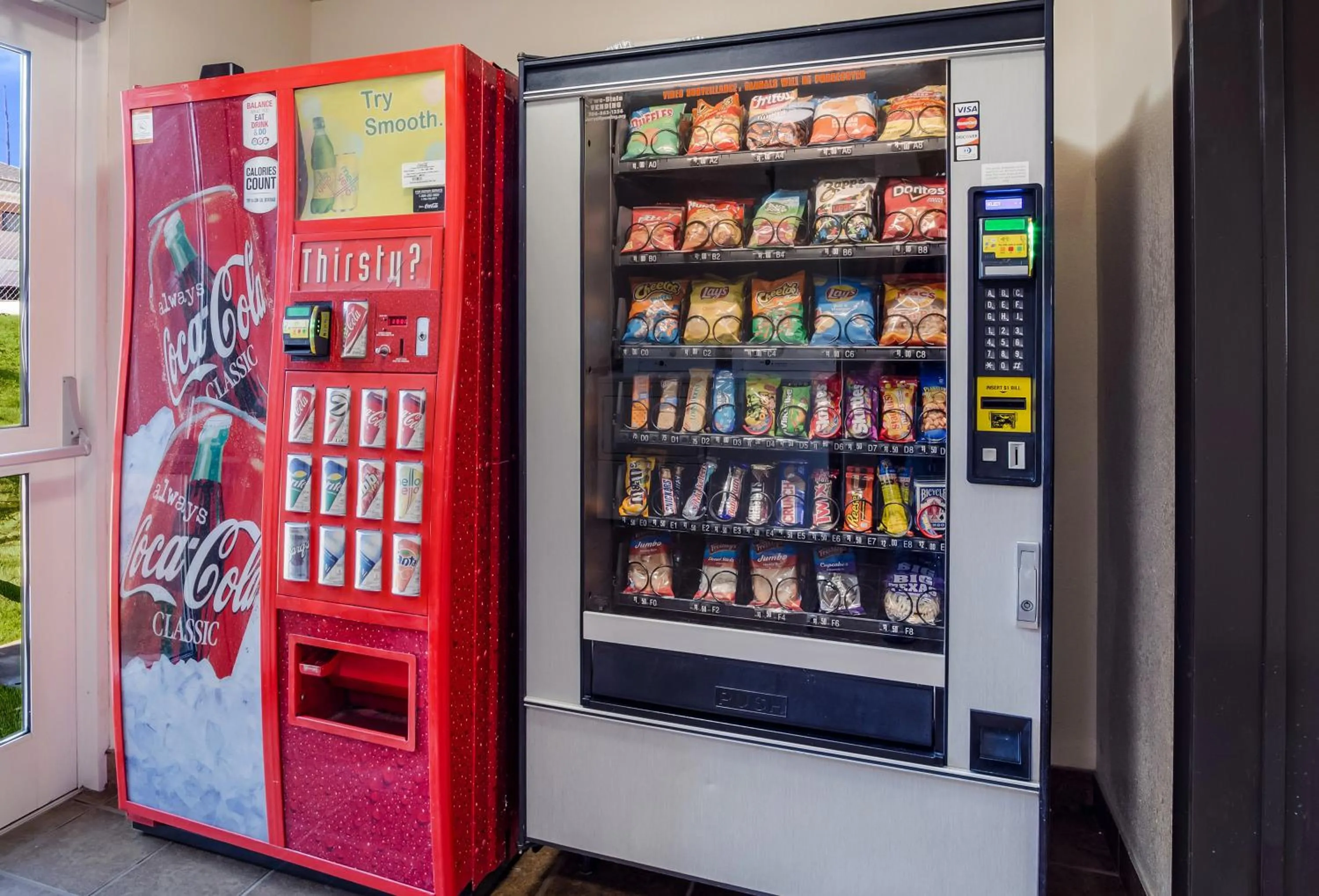 vending machine in Quality Inn & Suites Augusta Fort Gordon Area