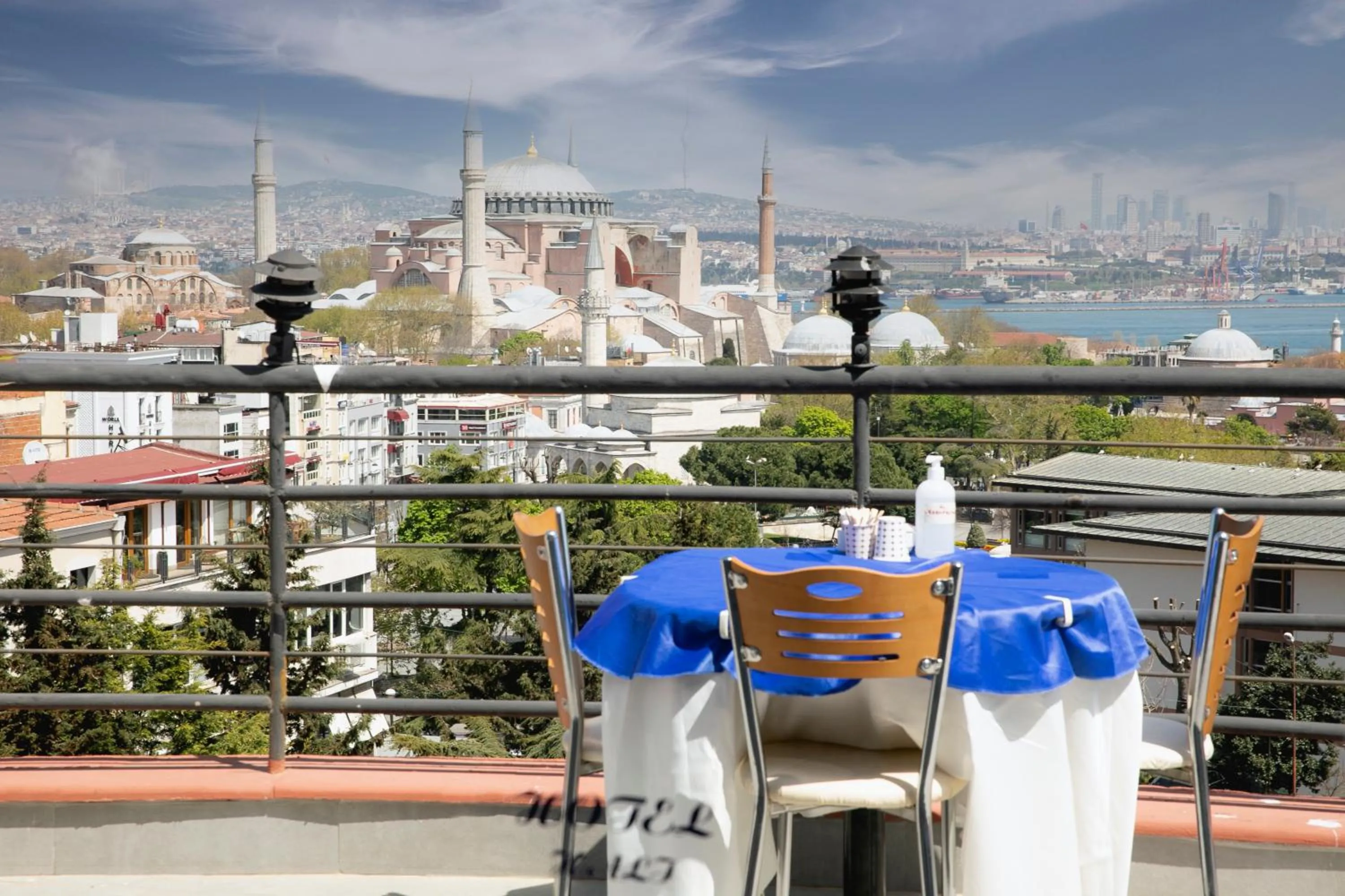 Balcony/Terrace in Hali Hotel