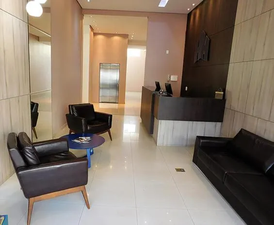 Lobby or reception in Hotel Minas