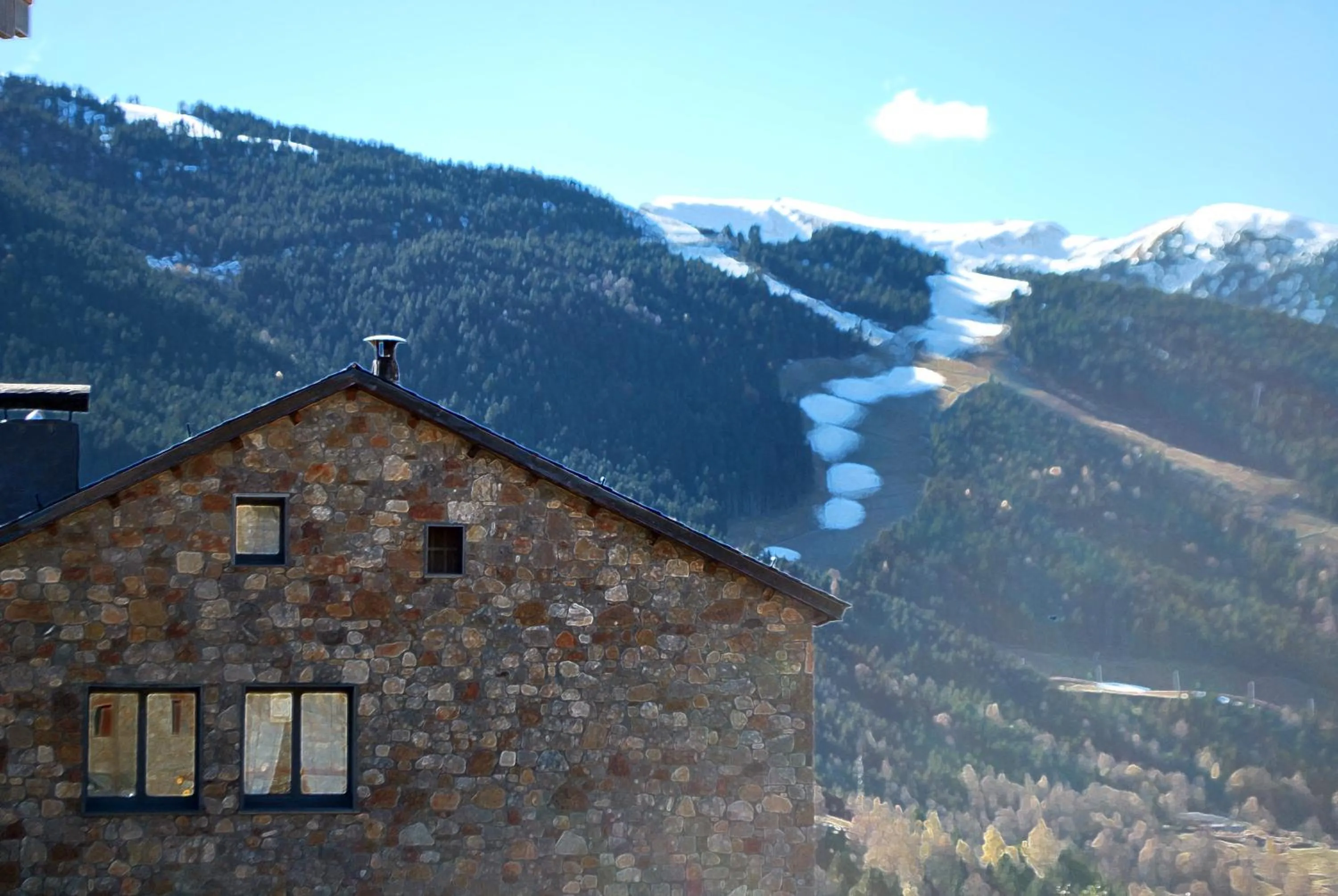 Property building in Hotel Roc de St Miquel & Apartment