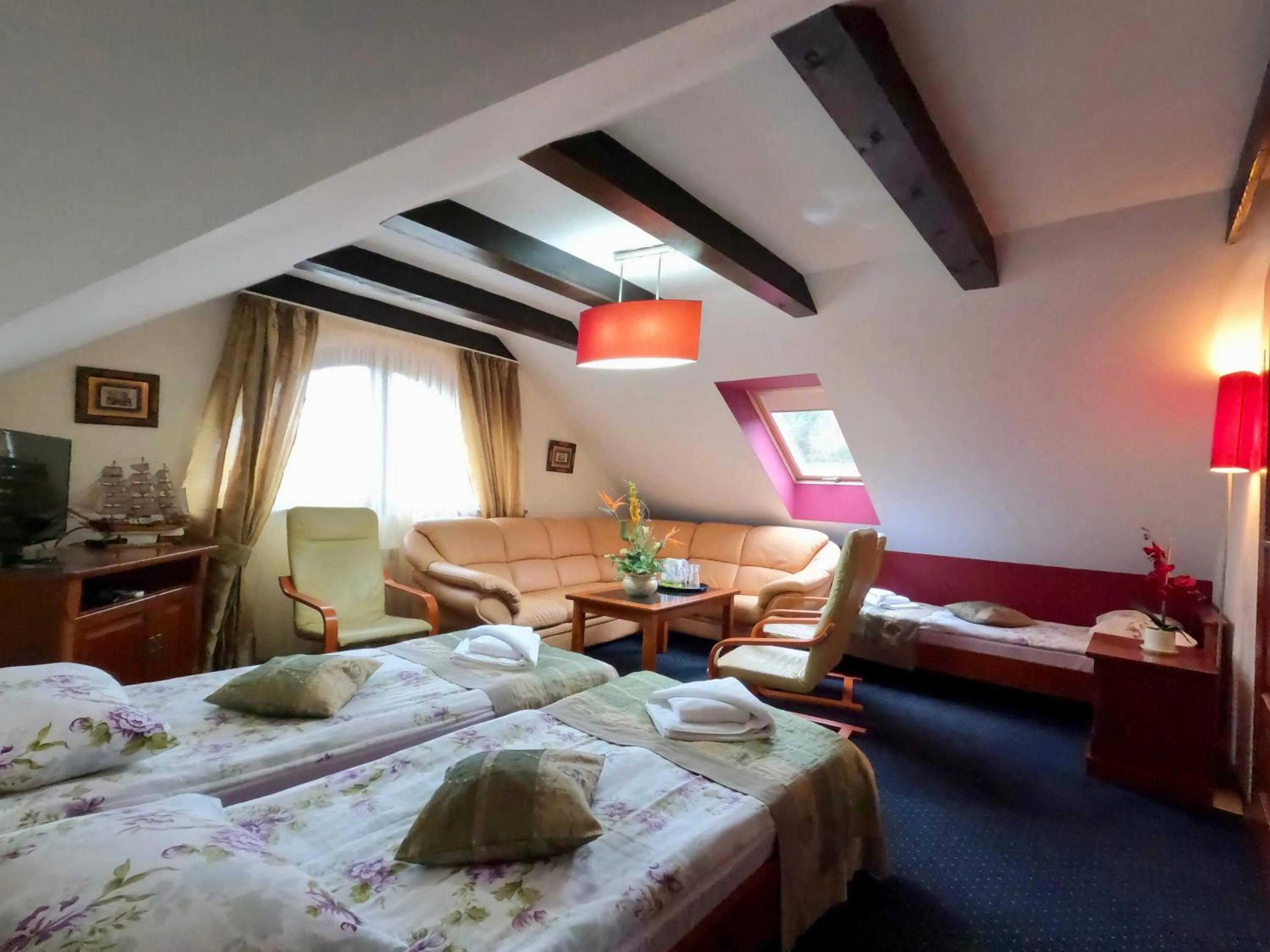 Bed in Hotel Spinaker