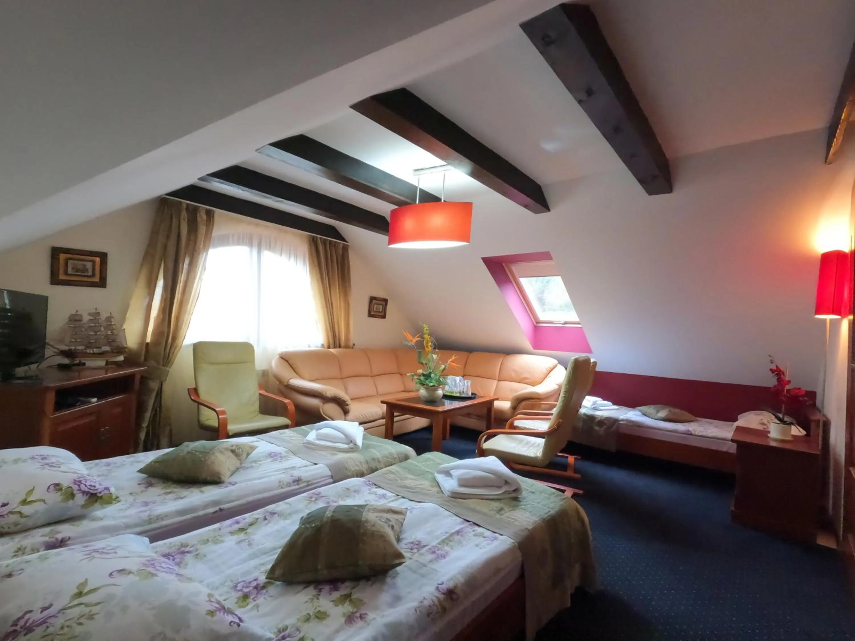 Bed in Hotel Spinaker