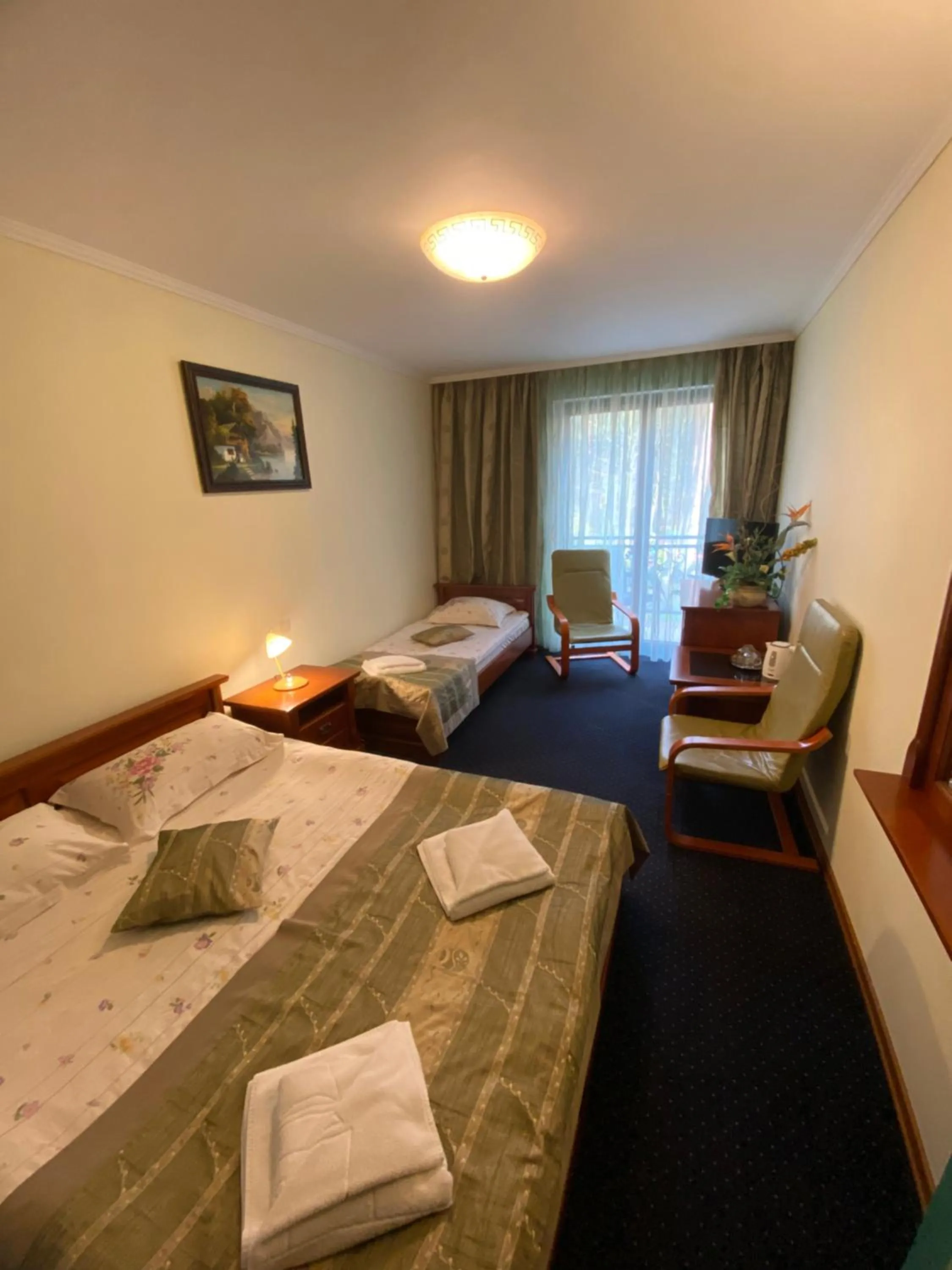 Bed in Hotel Spinaker