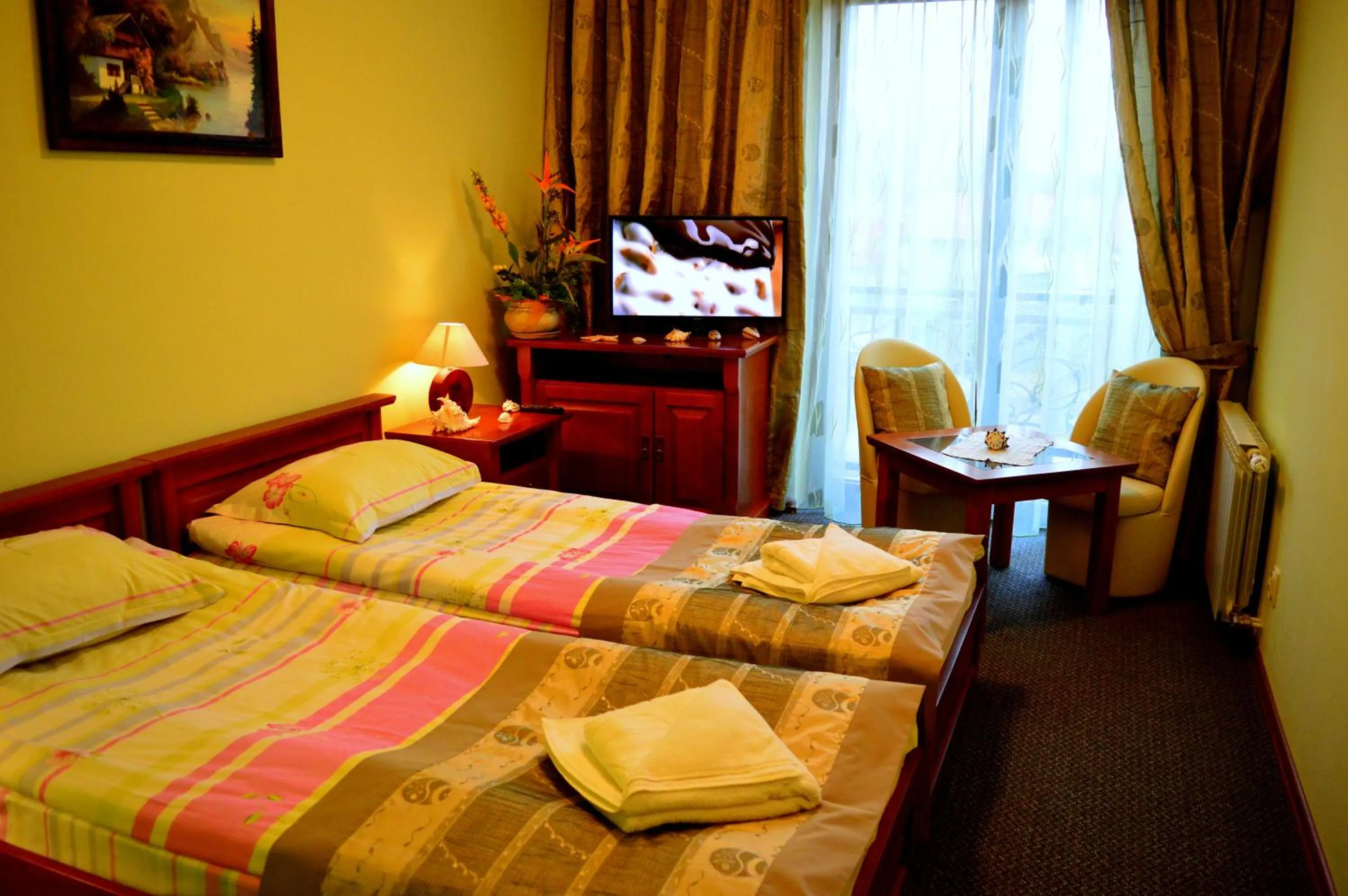 Bed in Hotel Spinaker