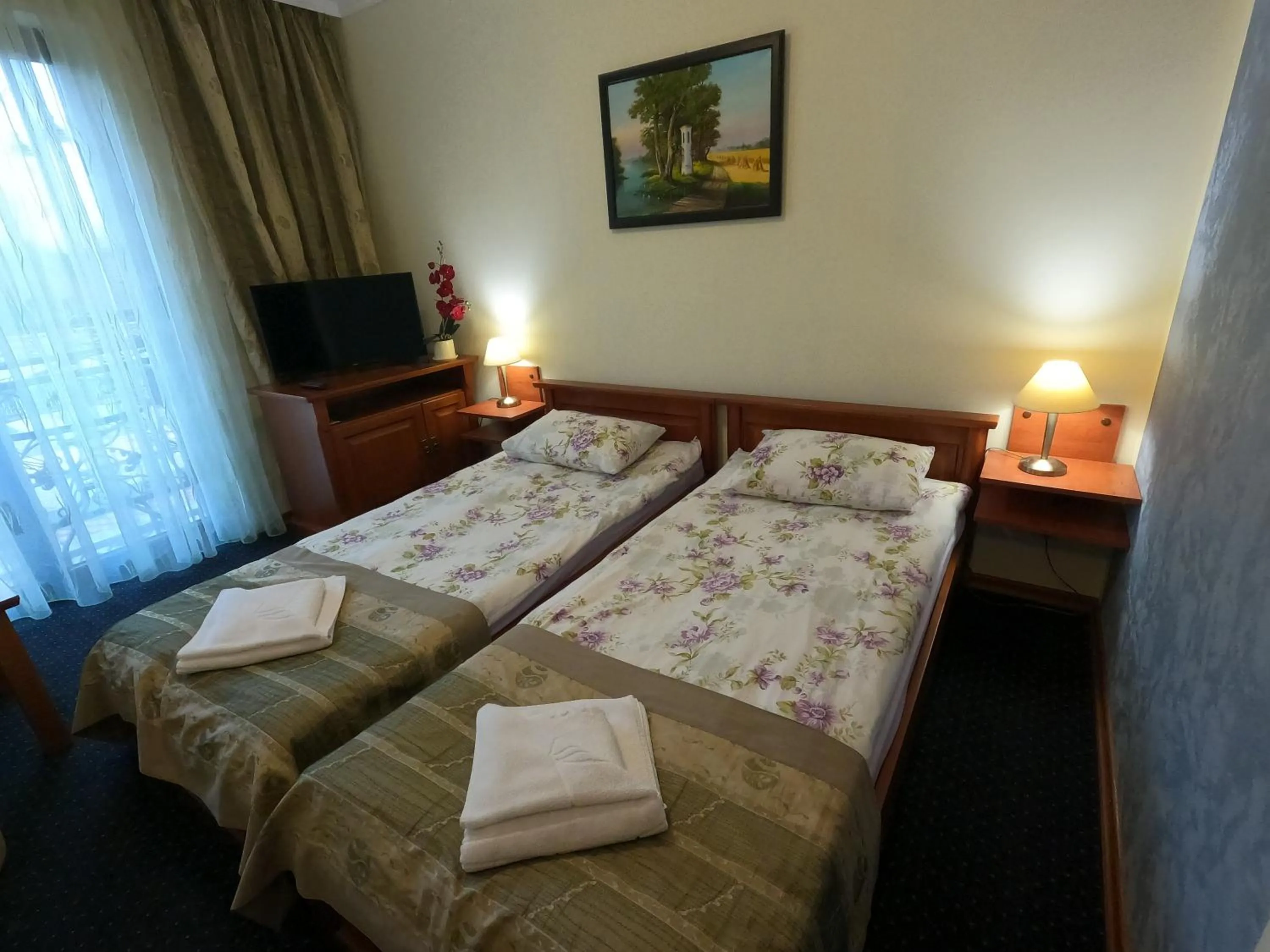 Bed in Hotel Spinaker