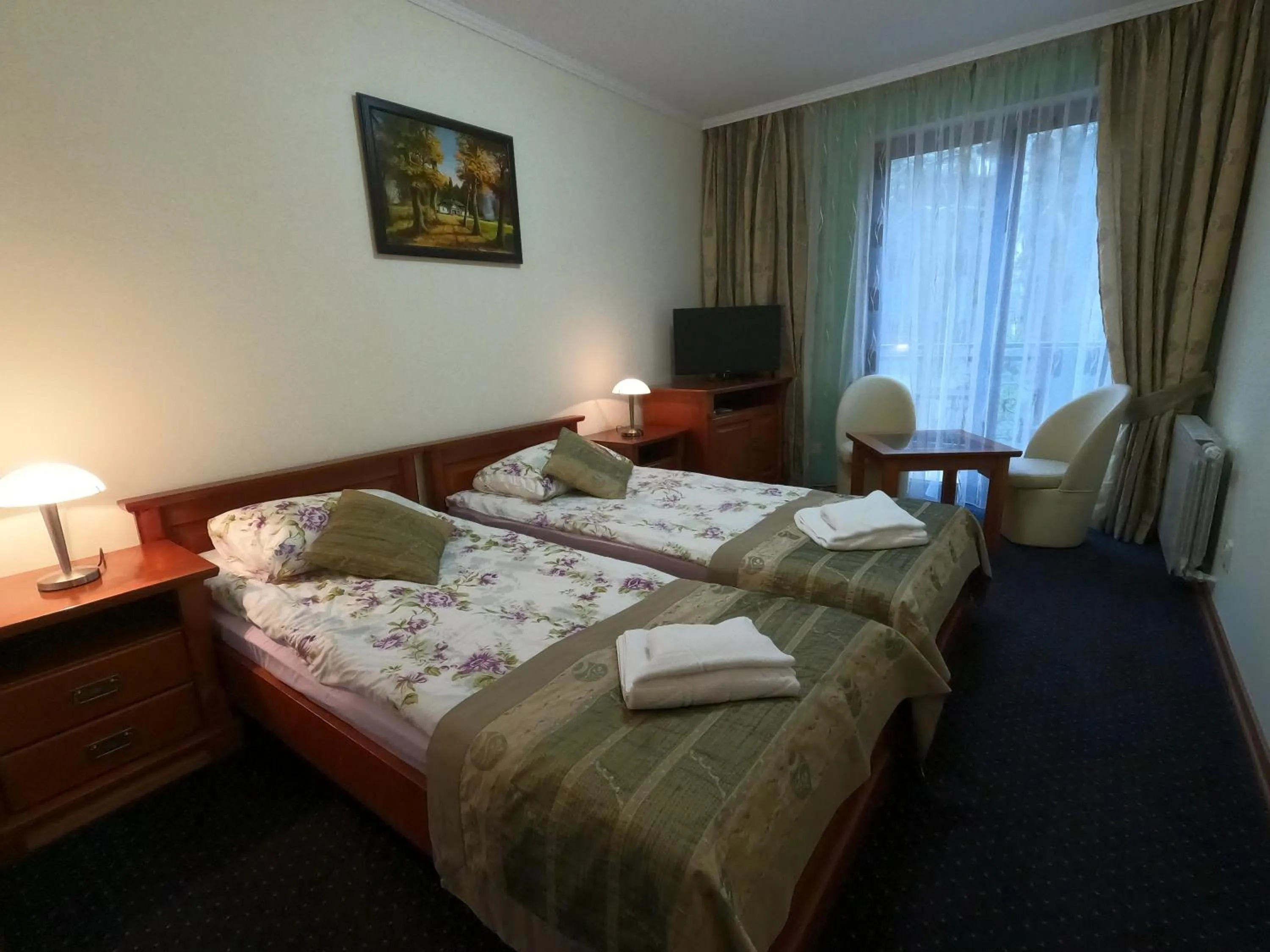 Bed in Hotel Spinaker