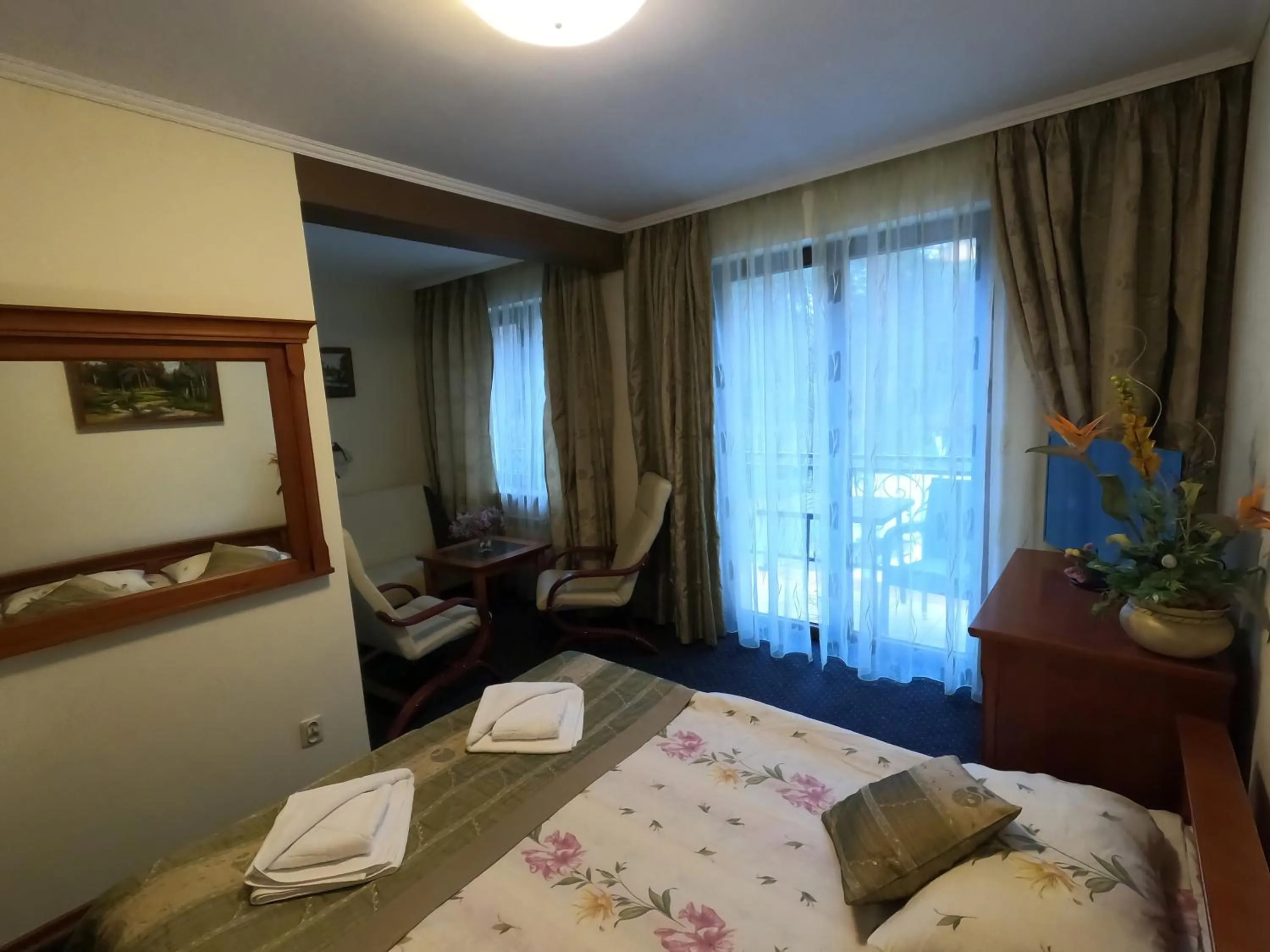 Bed in Hotel Spinaker