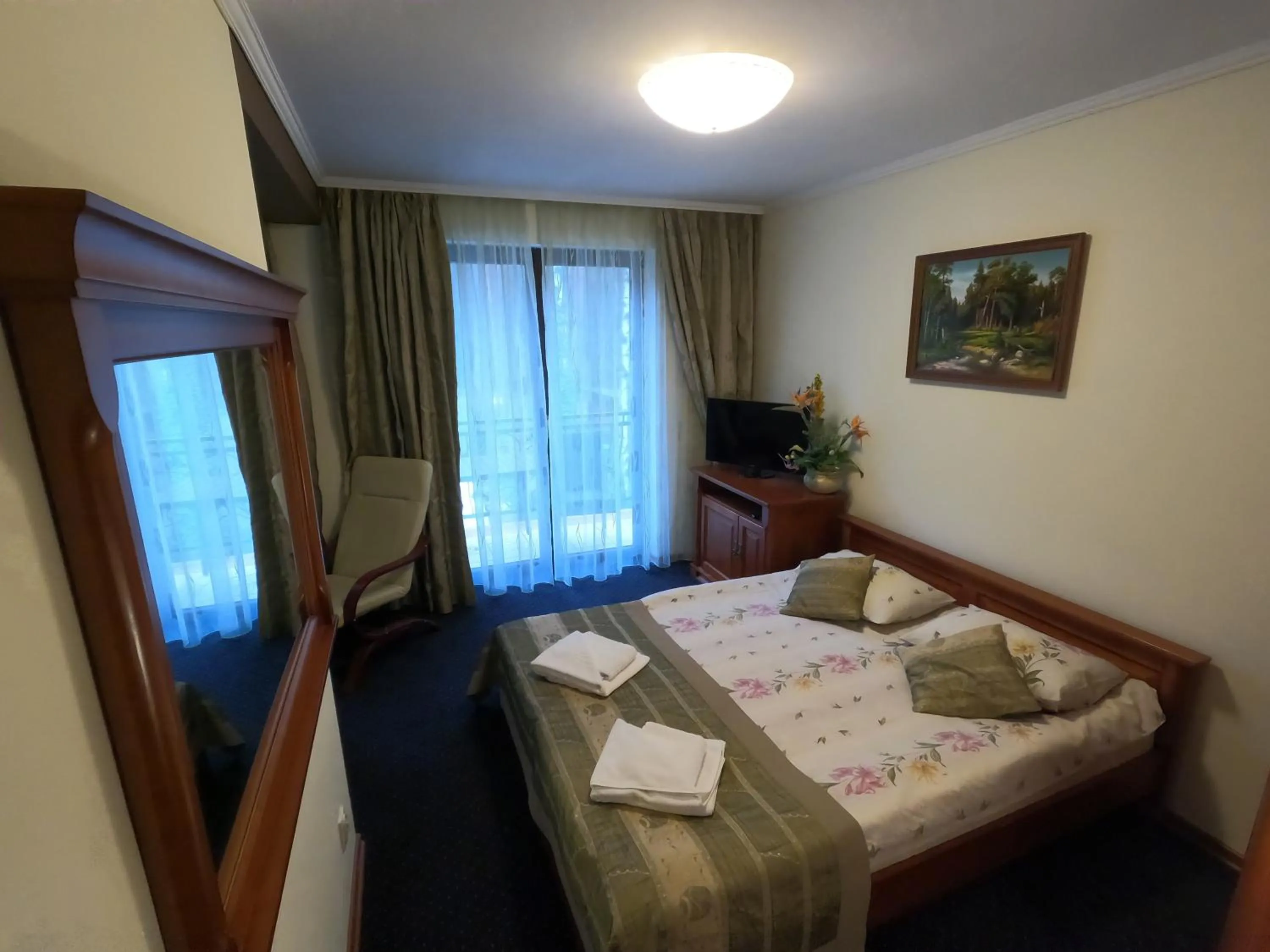 Bed in Hotel Spinaker