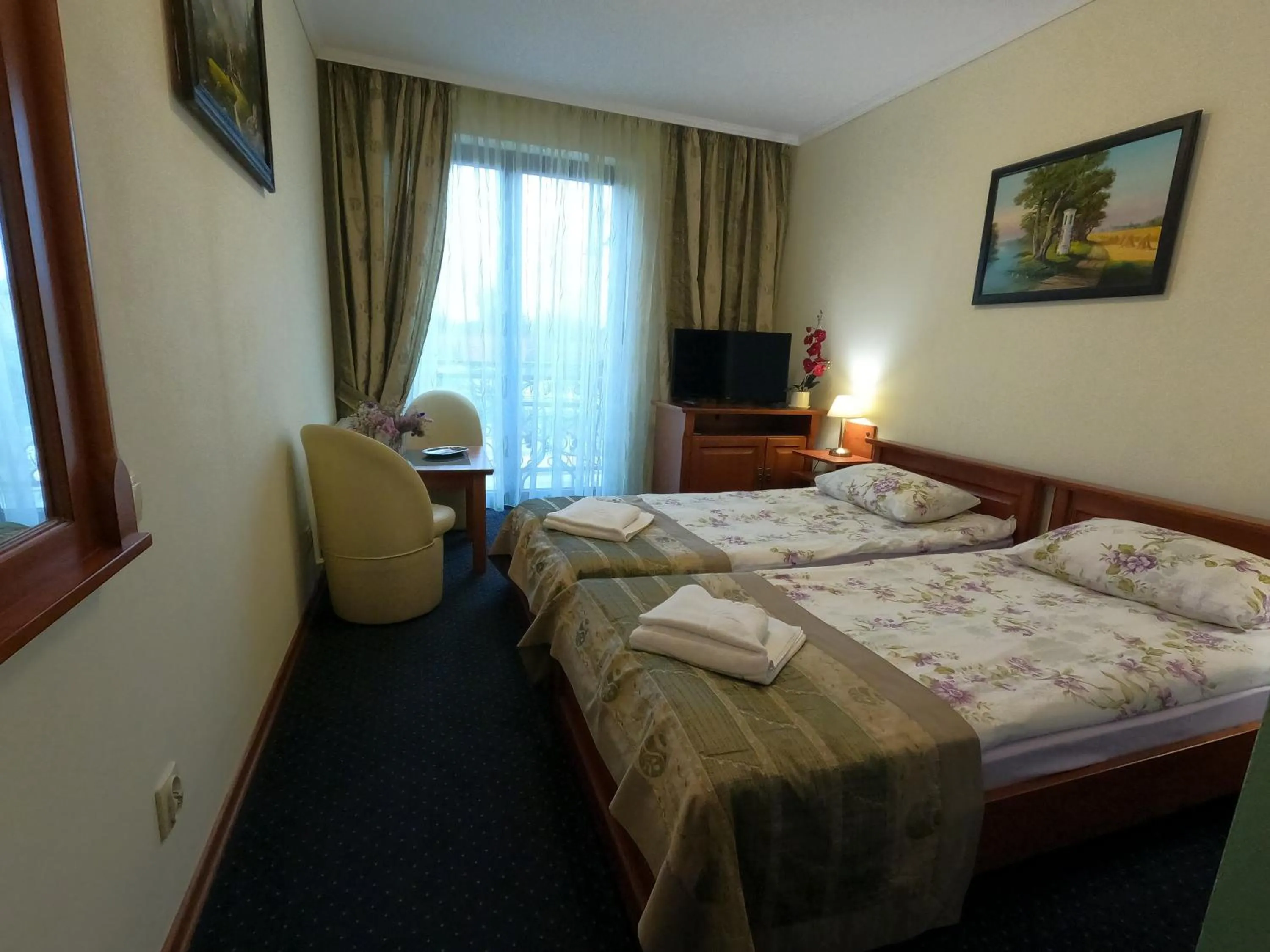 Bed in Hotel Spinaker