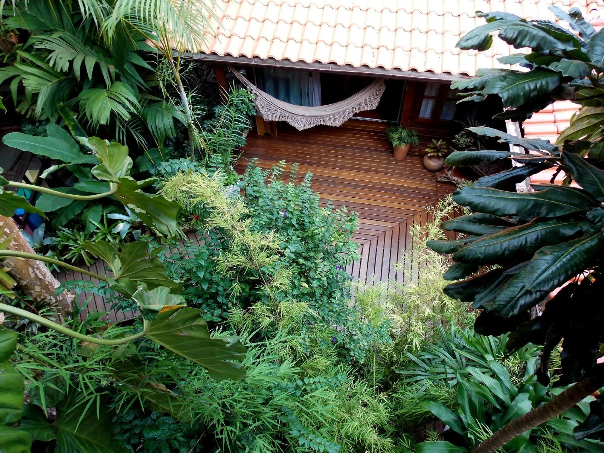Balcony/Terrace in Pousada Riacho Dos Cambucas