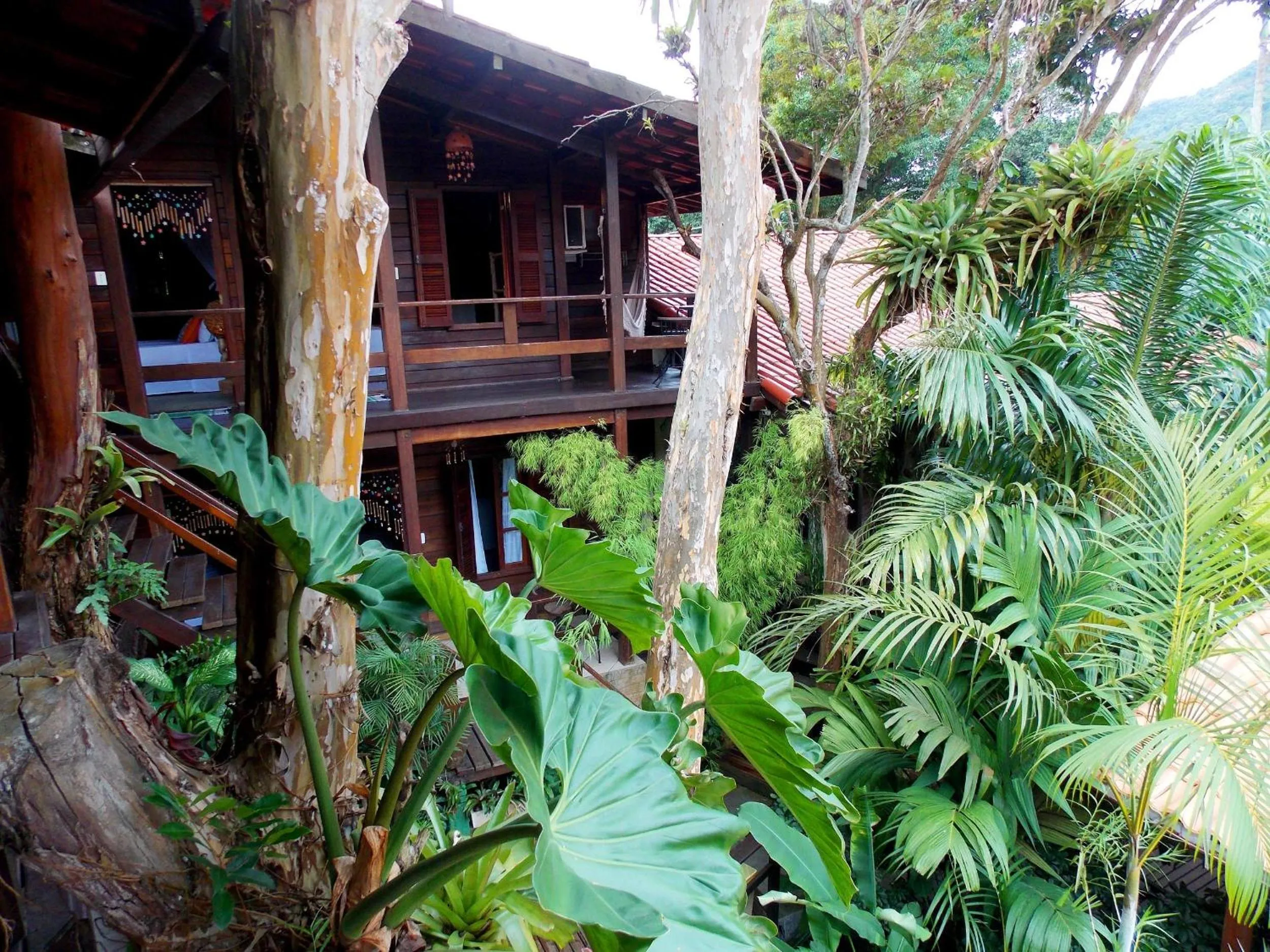 Balcony/Terrace in Pousada Riacho Dos Cambucas