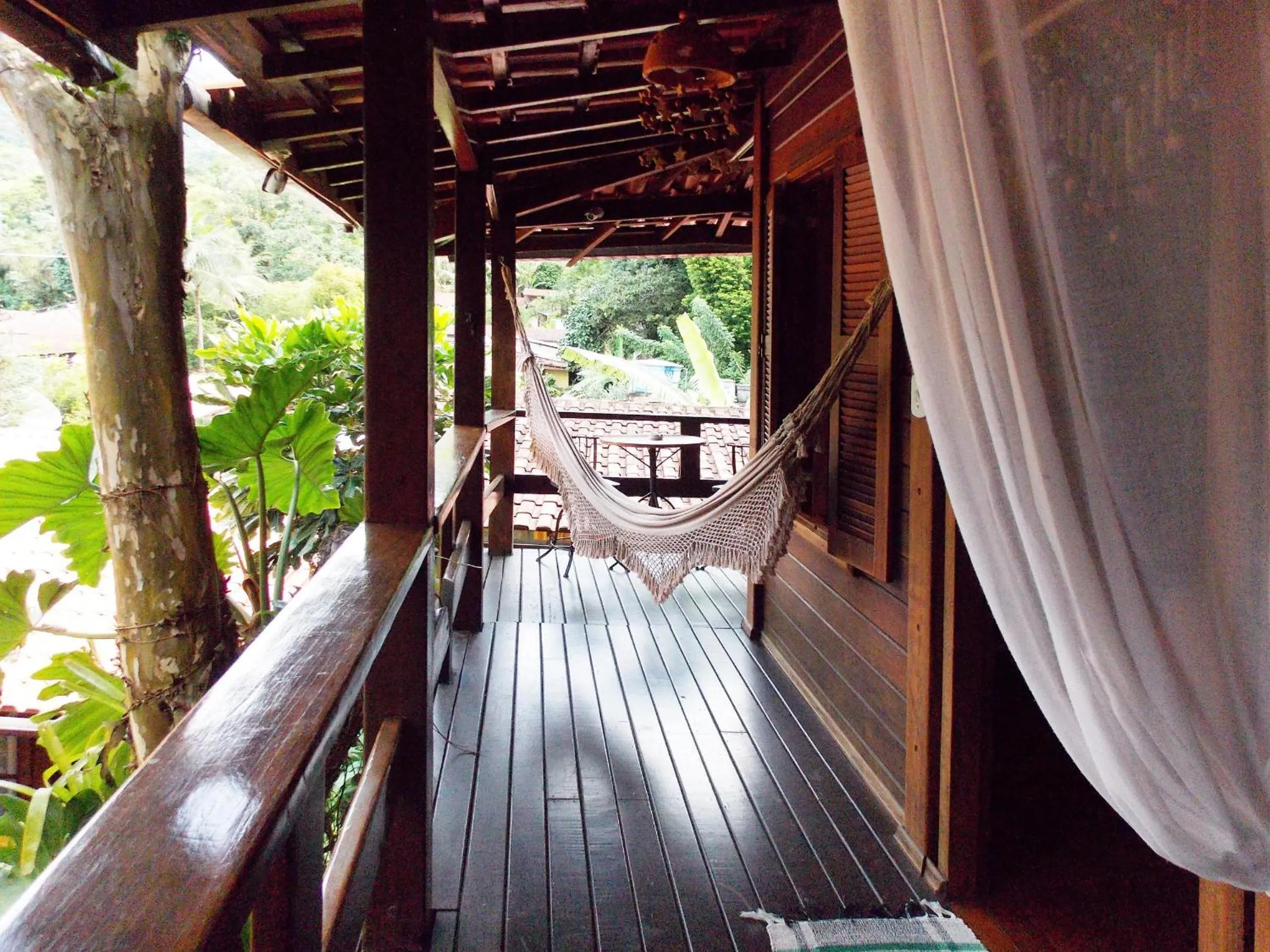 Balcony/Terrace in Pousada Riacho Dos Cambucas
