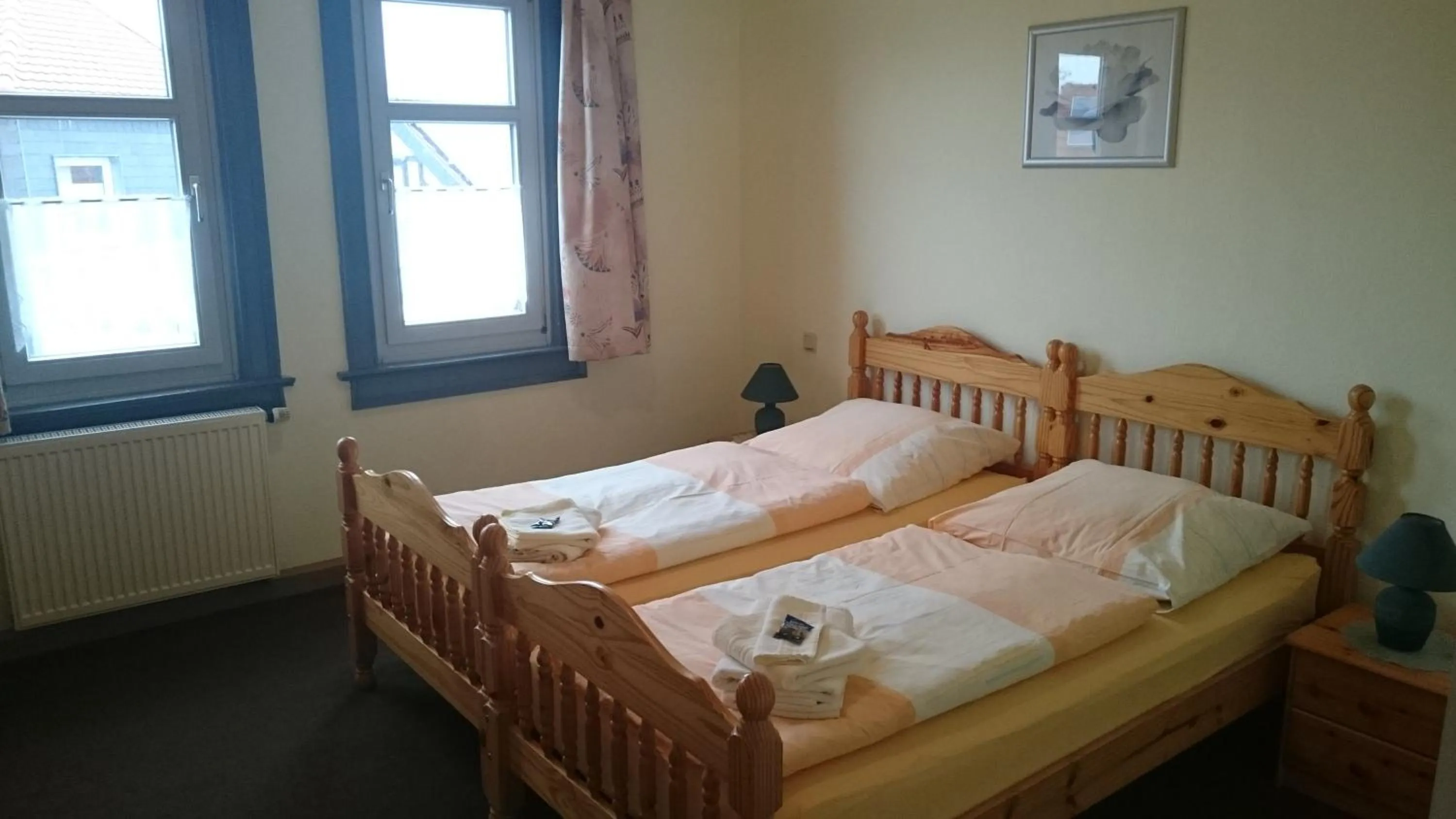 Bed in Gaststätte und Pension Felsenthal