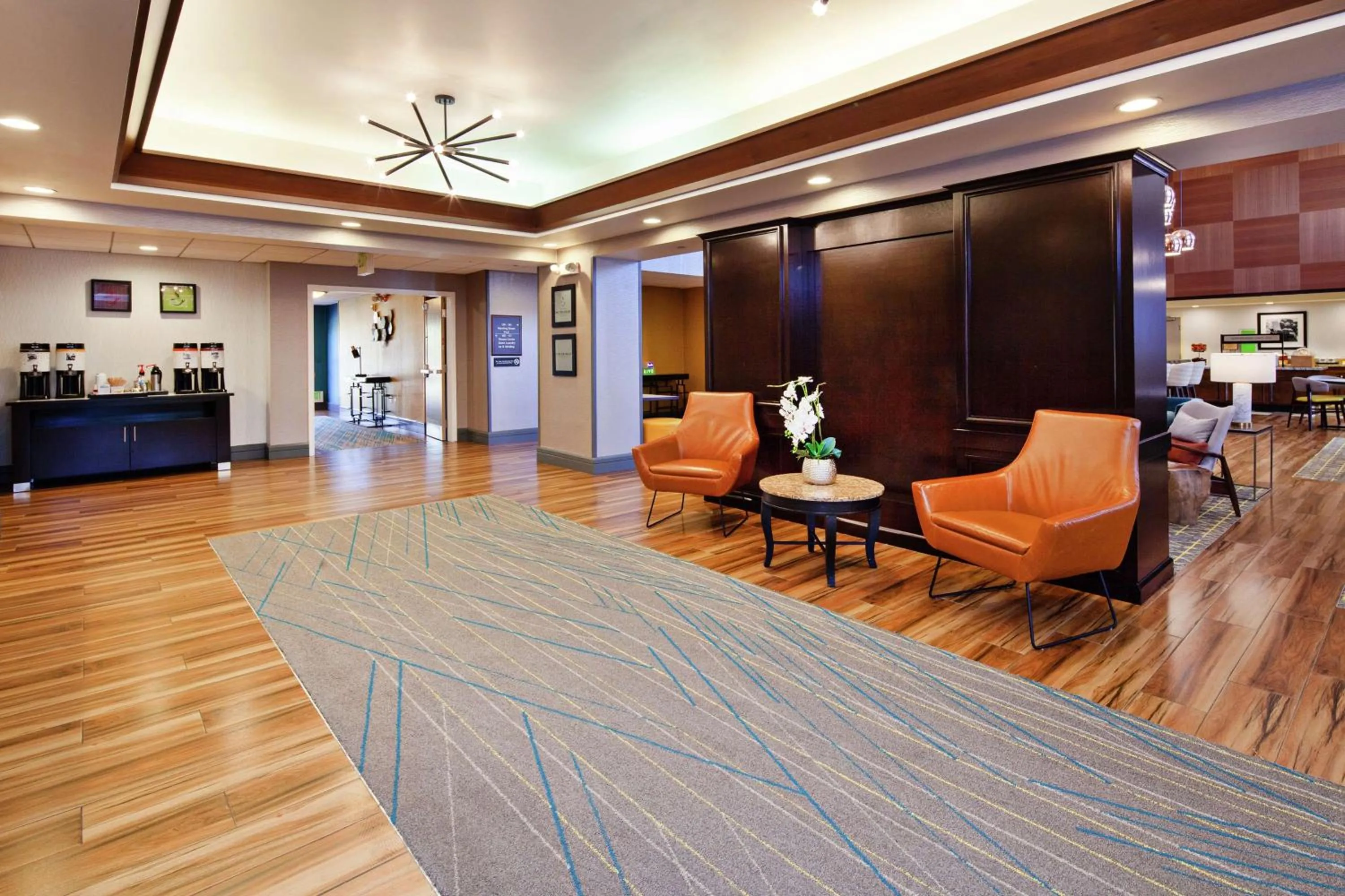 Lobby or reception in Hampton Inn & Suites Chino Hills