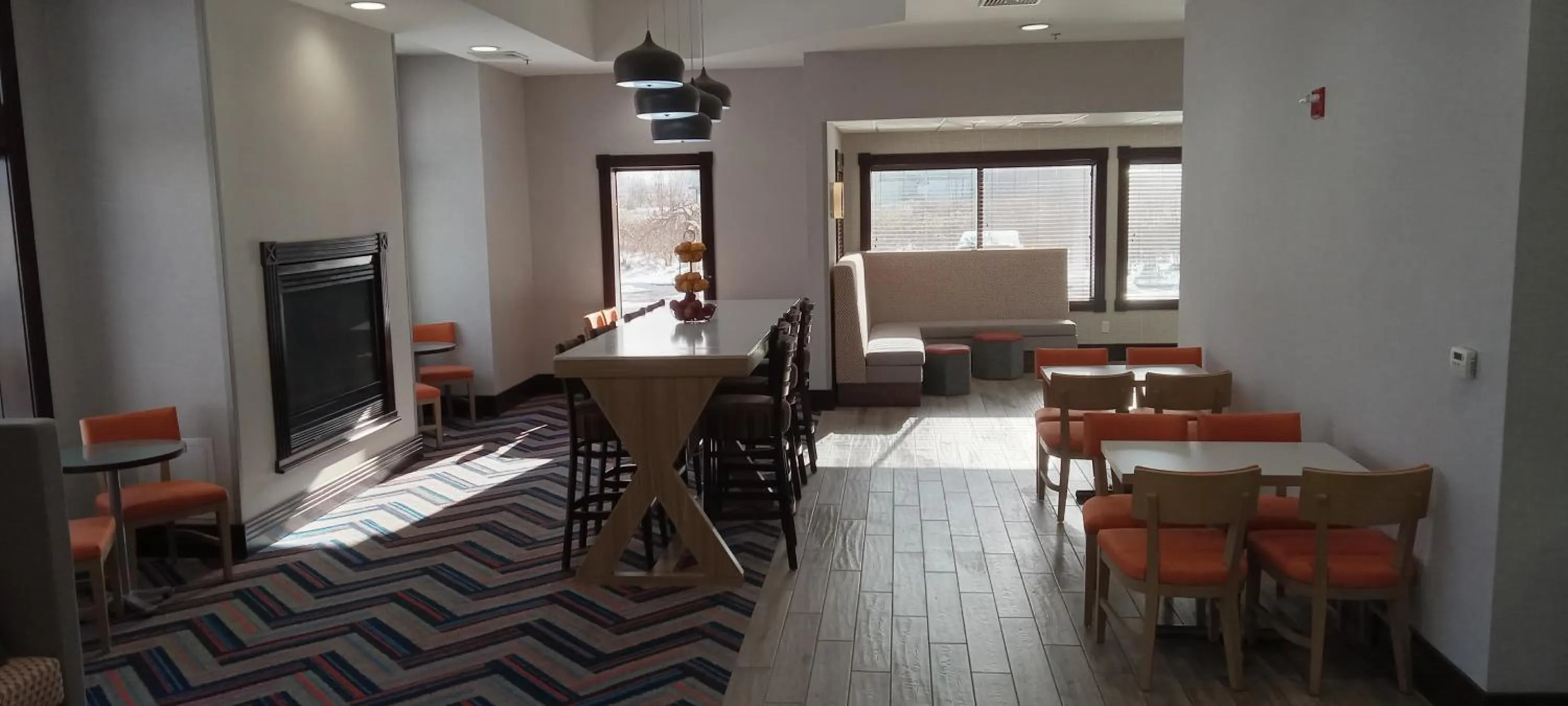 Breakfast in Hampton Inn Birch Run