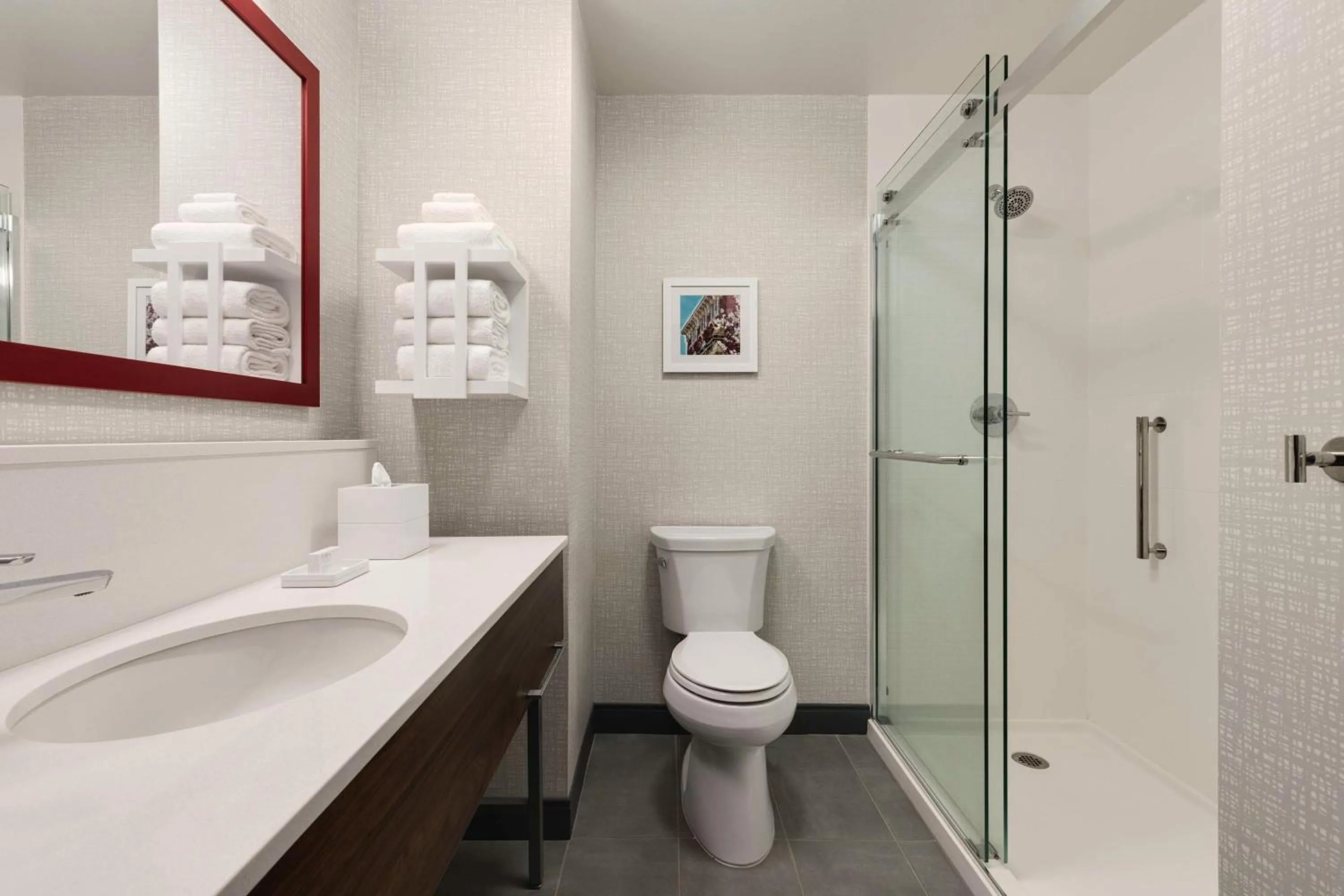 Bathroom in Hampton Inn Starkville