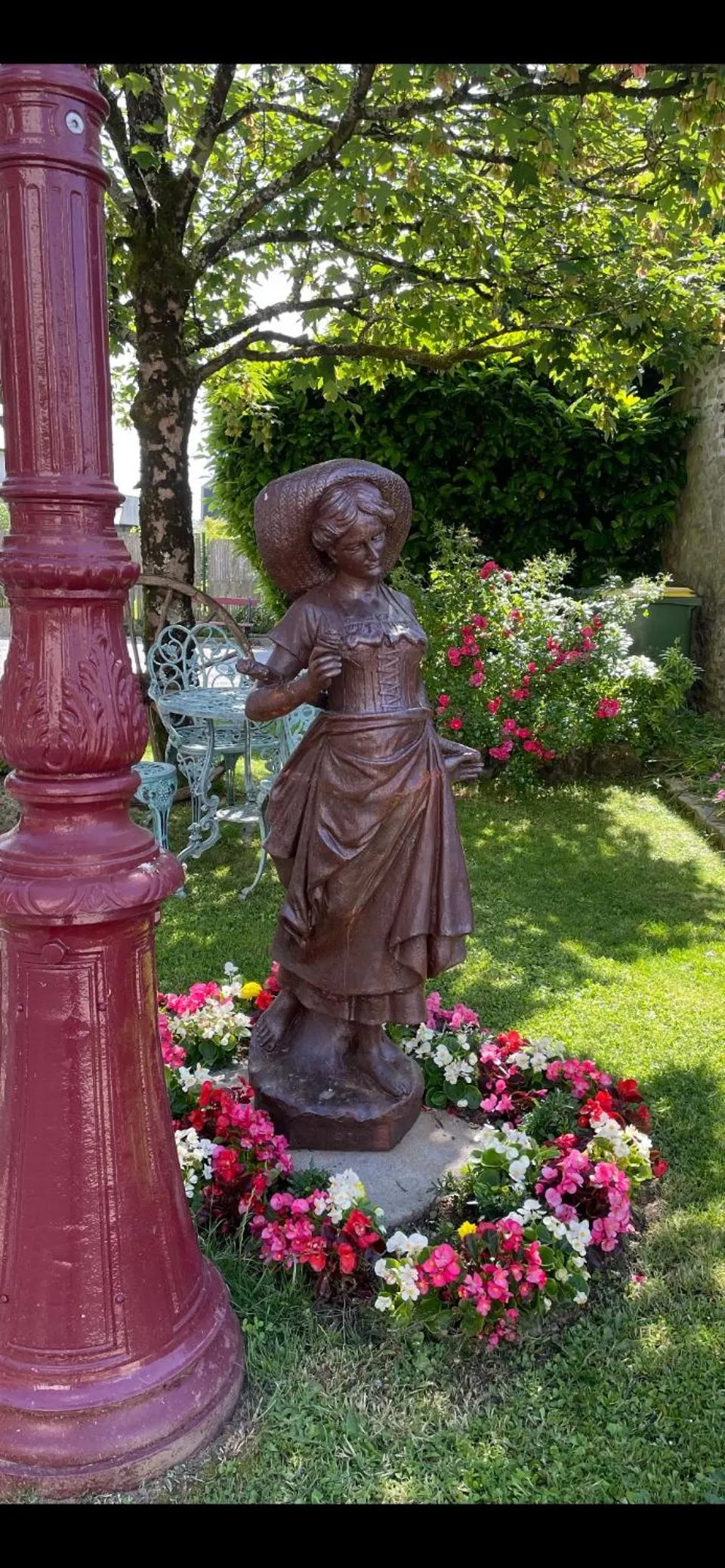 Garden in Auberge de Keranden