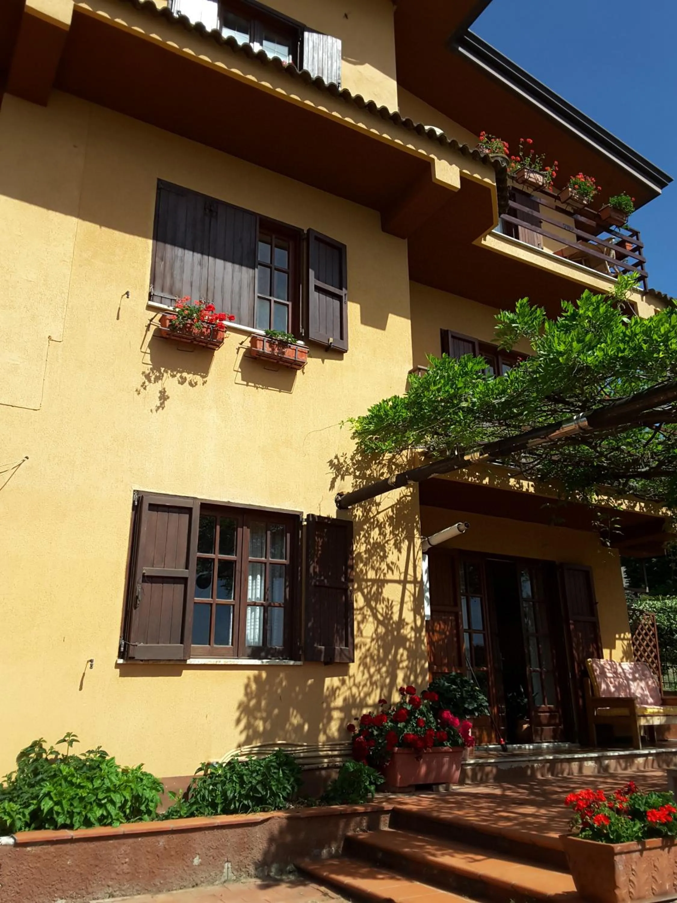 Property building in mansarda fiorita