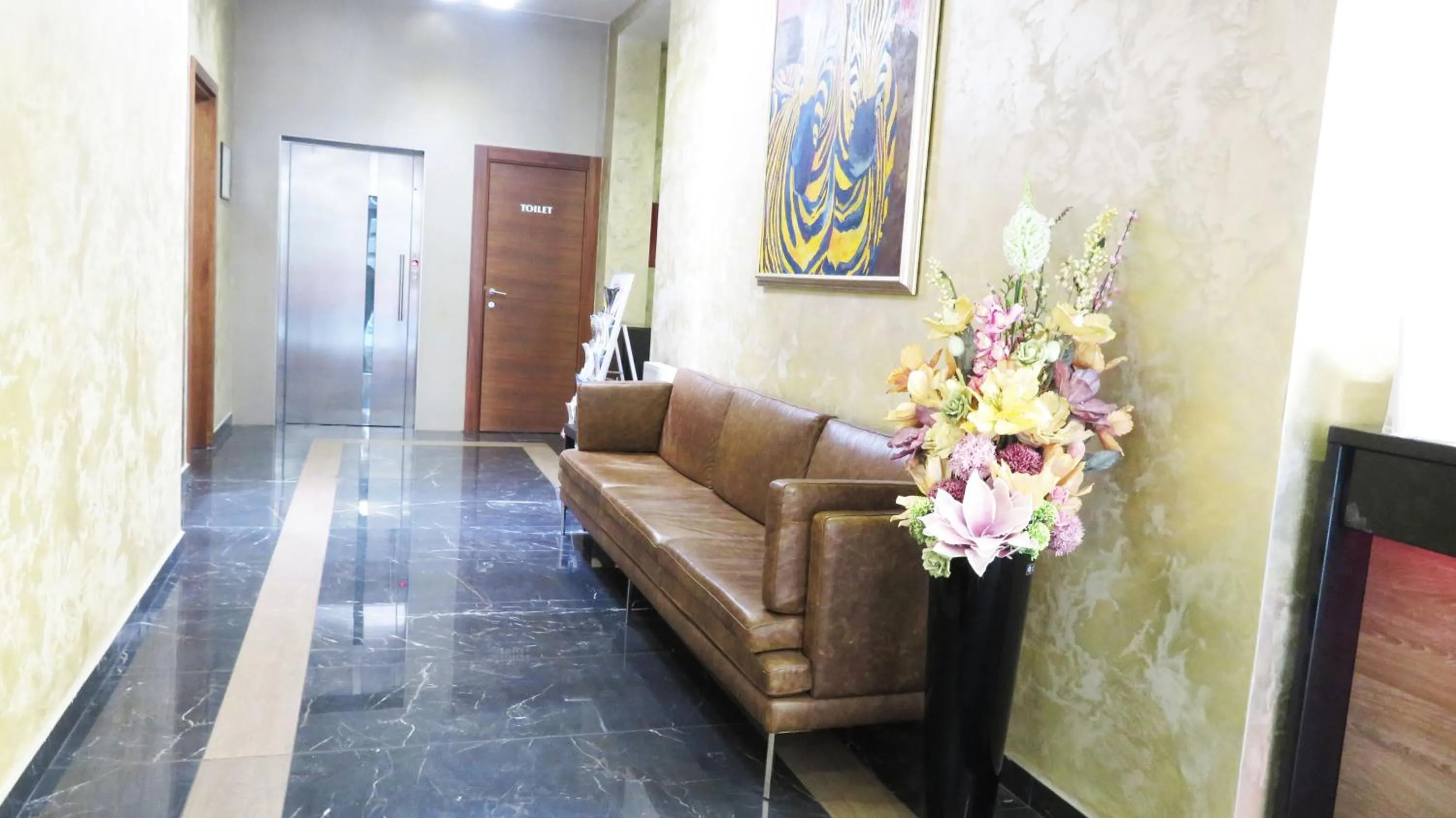Lobby or reception in Hotel Marshal Garni