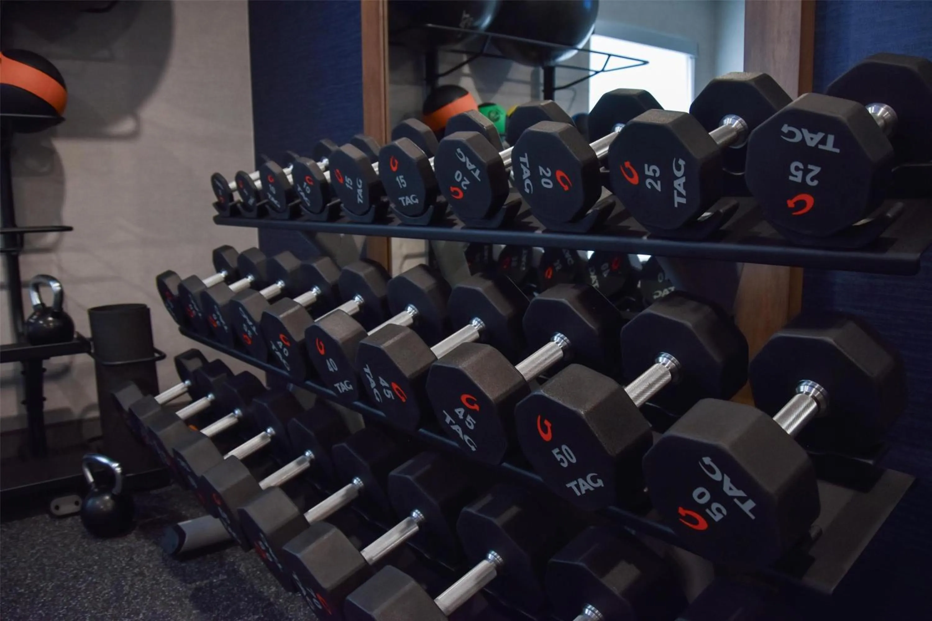 Fitness centre/facilities in Hampton Inn Frankfort