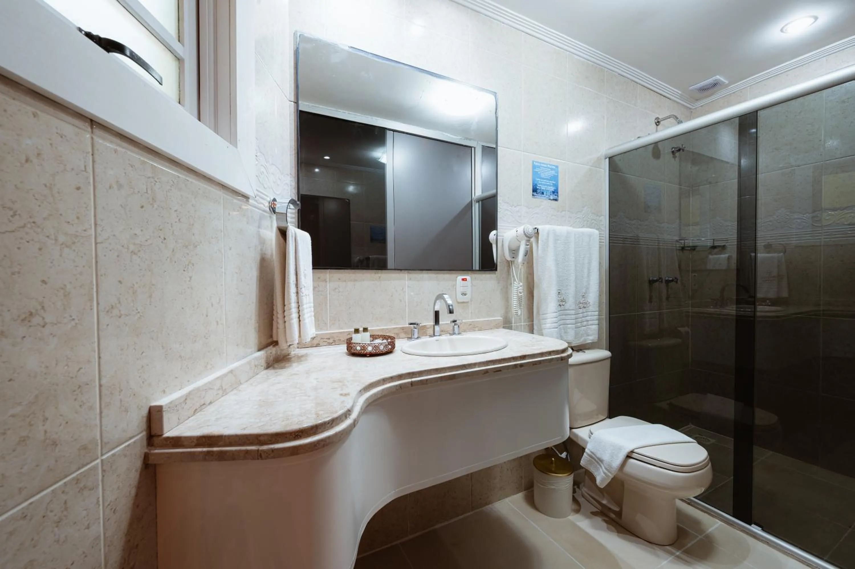 Bathroom in Pousada dos Anjos