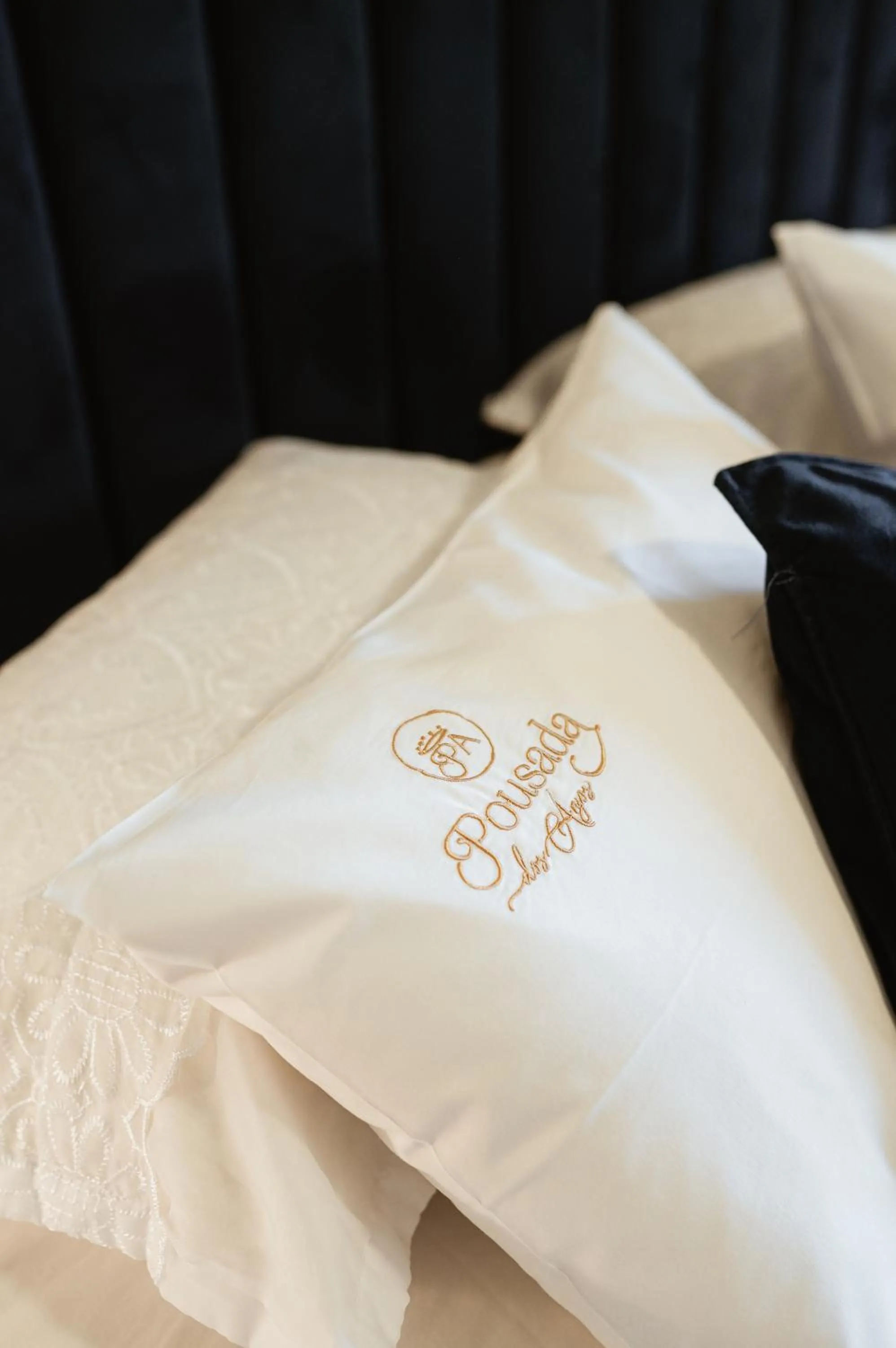 Bed in Pousada dos Anjos