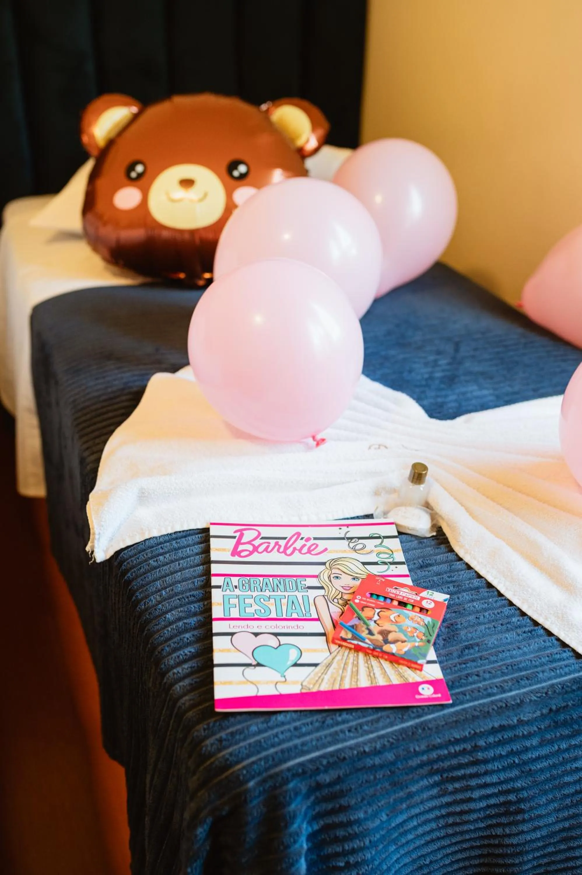 Bed in Pousada dos Anjos