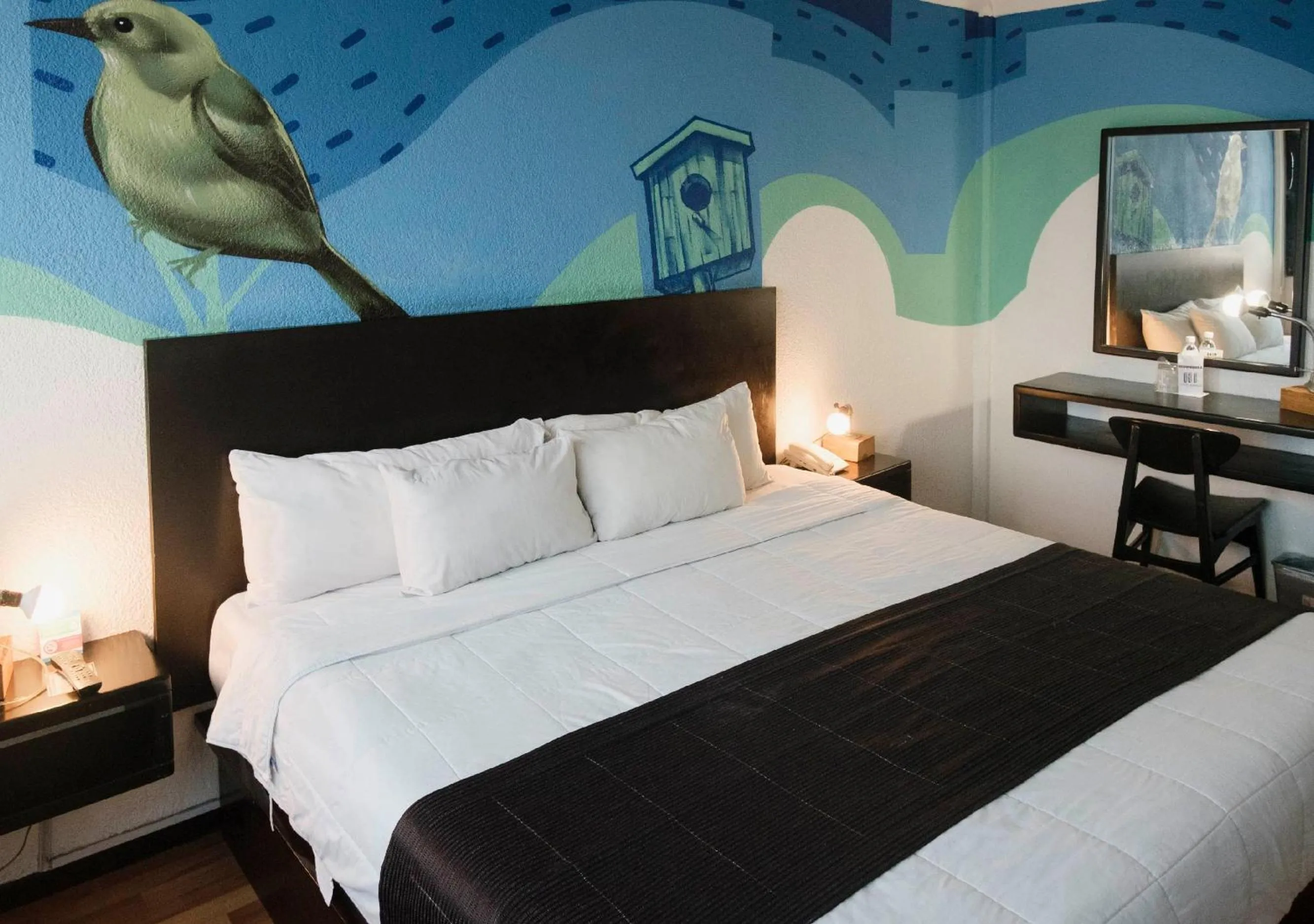 Bed in Hi Hotel Impala Queretaro