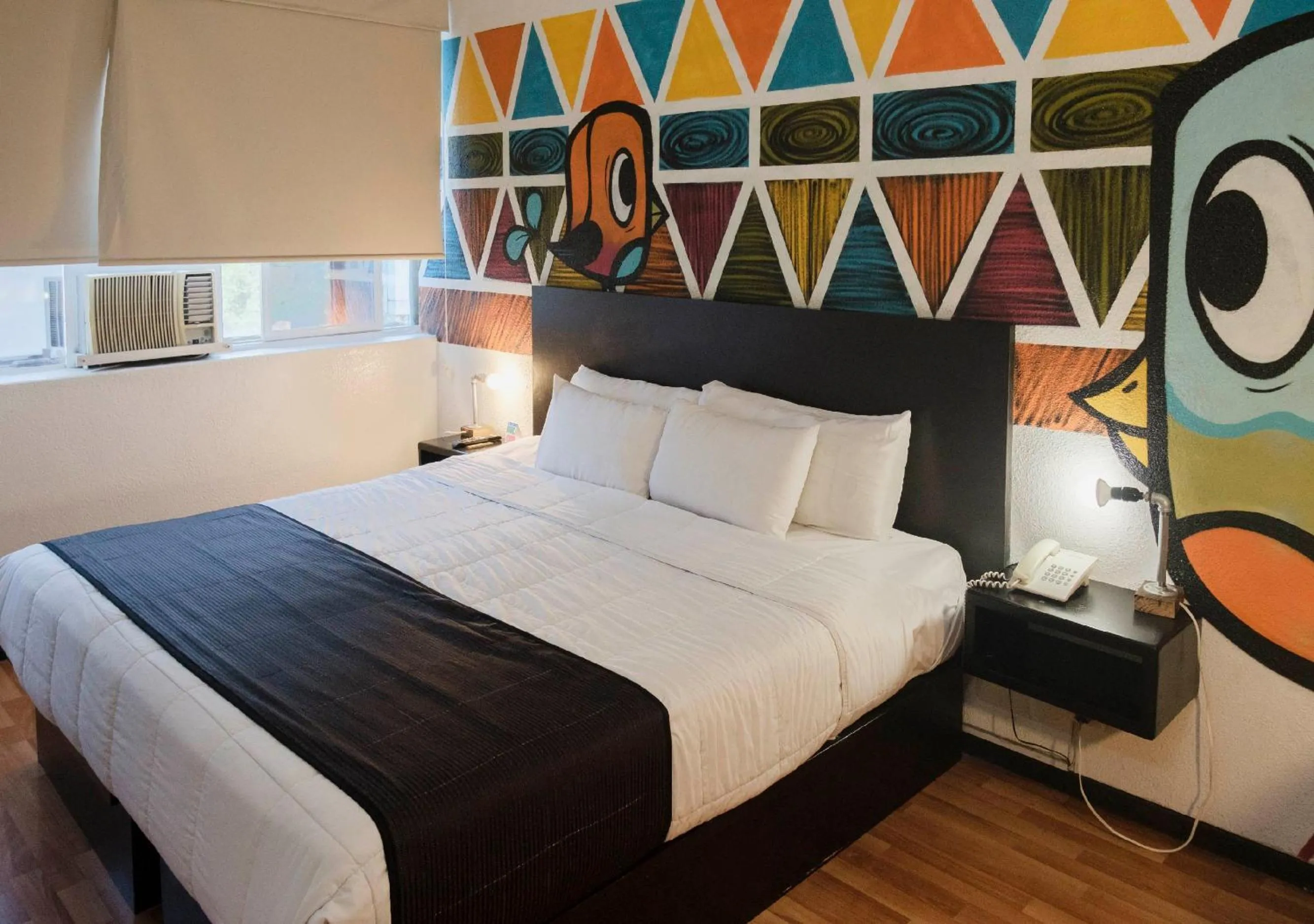 Bed in Hi Hotel Impala Queretaro