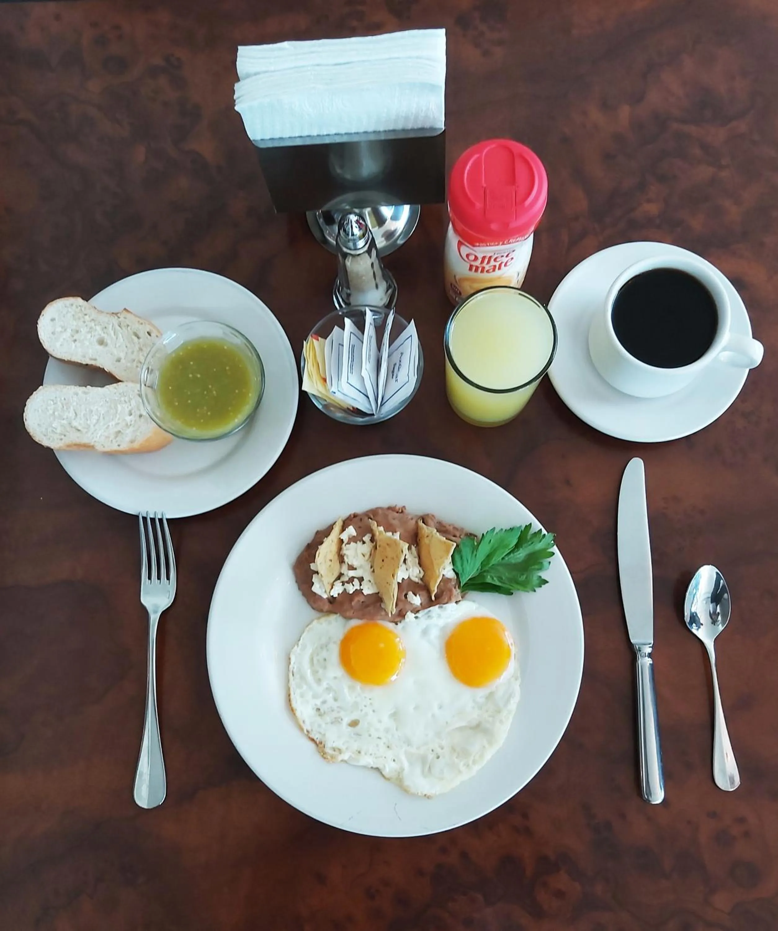 Breakfast in Hi Hotel Impala Queretaro