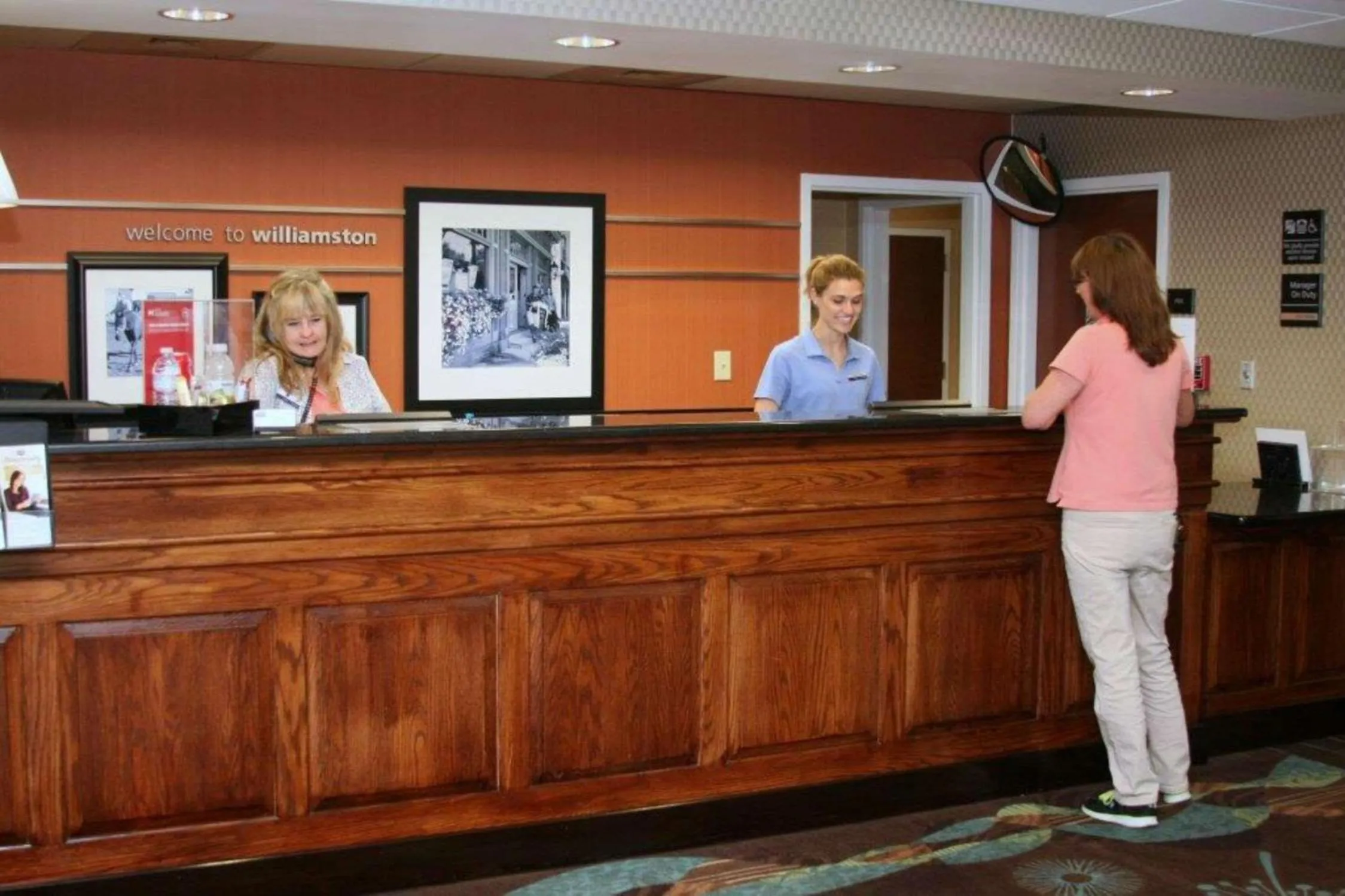 Lobby or reception in Hampton Inn Williamston
