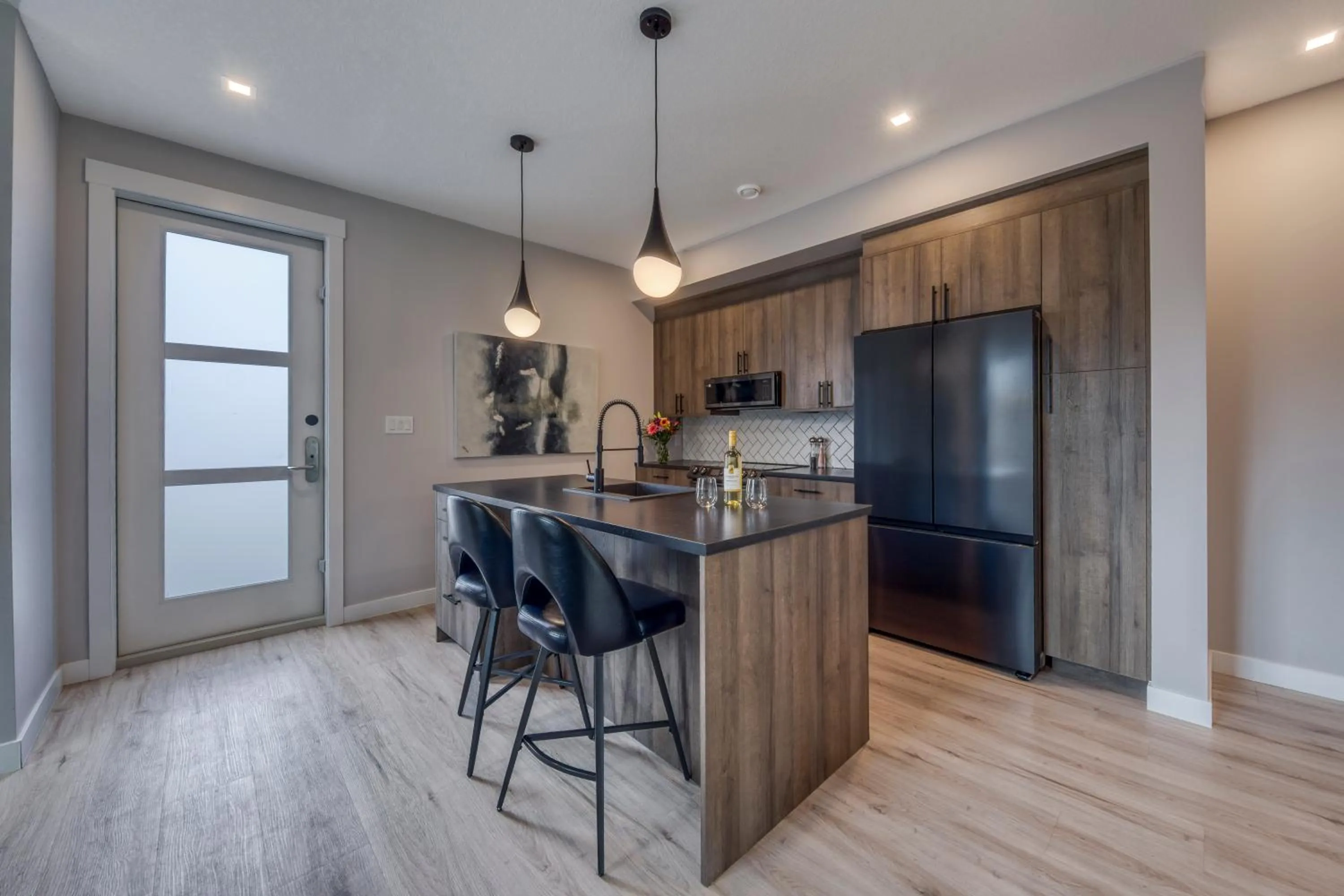Kitchen or kitchenette in Bighorn Meadows Resort
