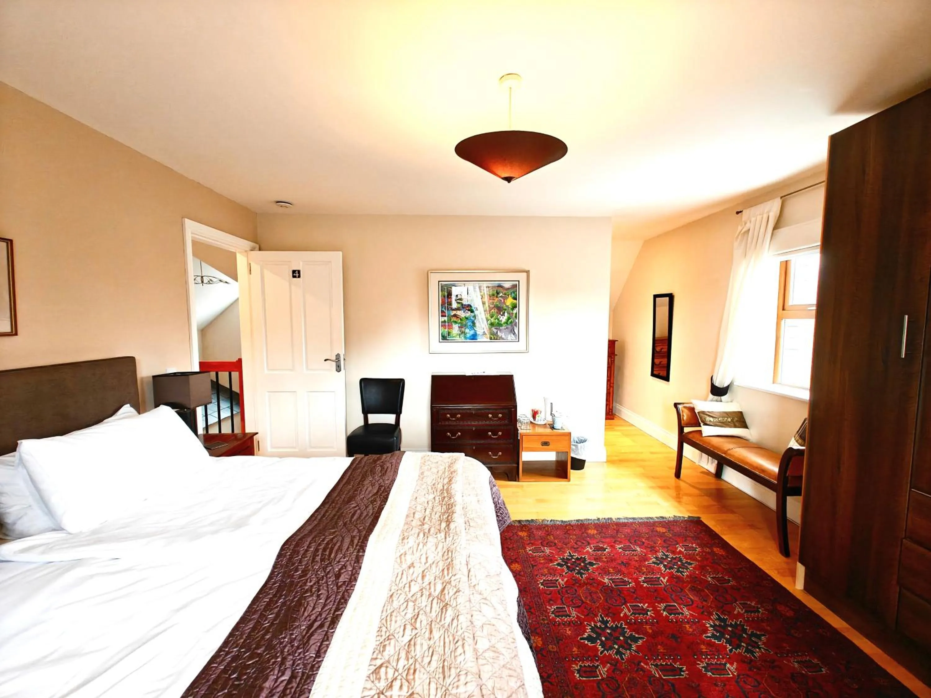 Bed in Álaind Lodges, Sneem