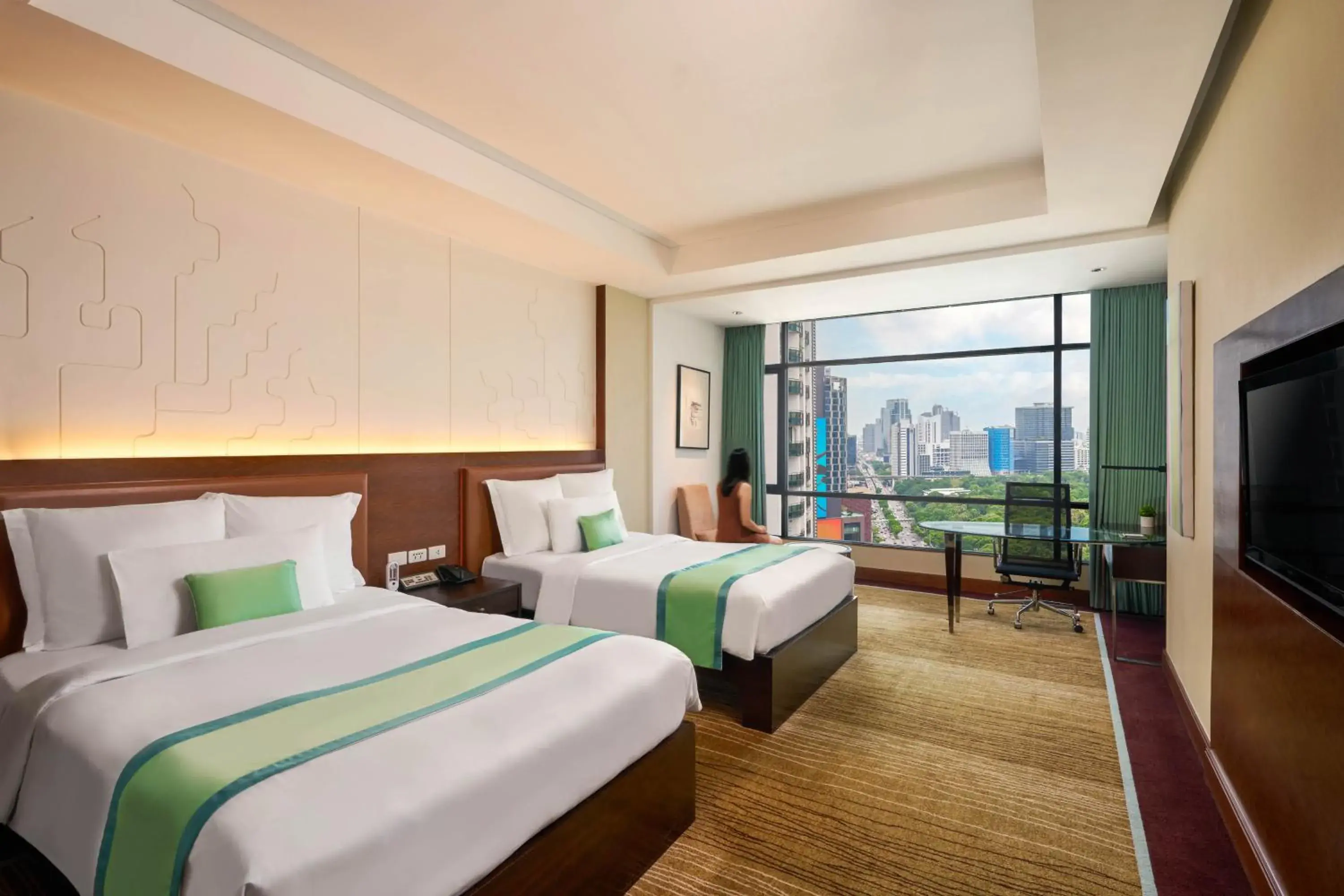 Deluxe Twin Room in AETAS lumpini Deluxe Twin Room in AETAS lumpini