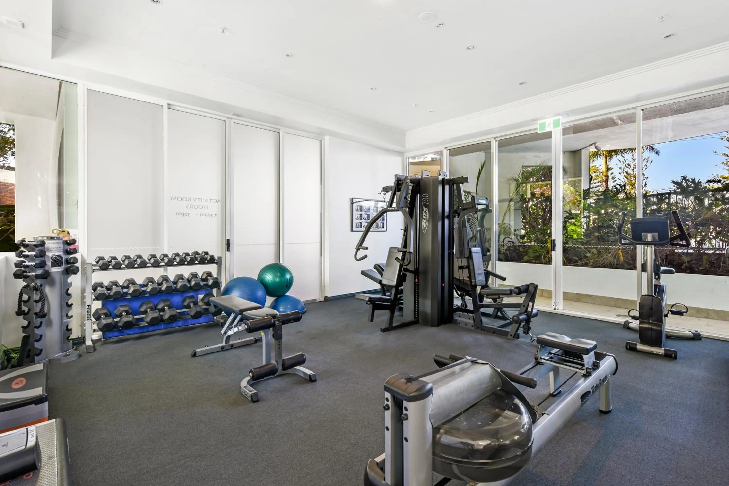 Fitness centre/facilities in Crystal Bay On The Broadwater