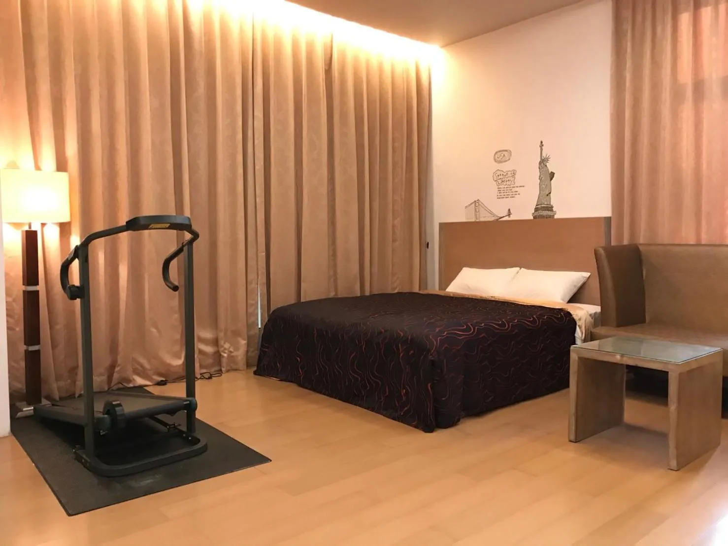 Bed in Hiye Fashion Motel