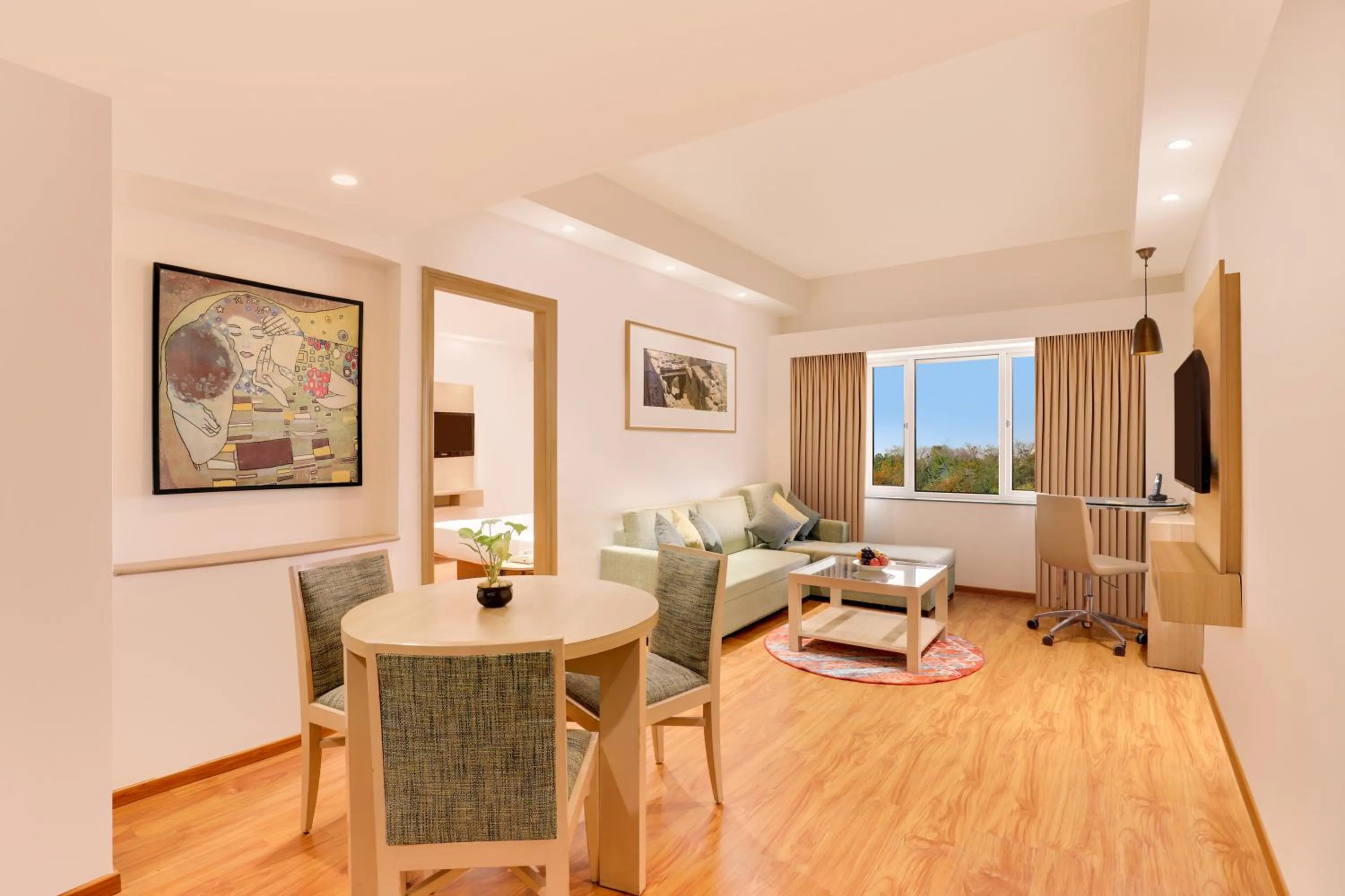 Bedroom in Lemon Tree Hotel Hinjewadi Pune