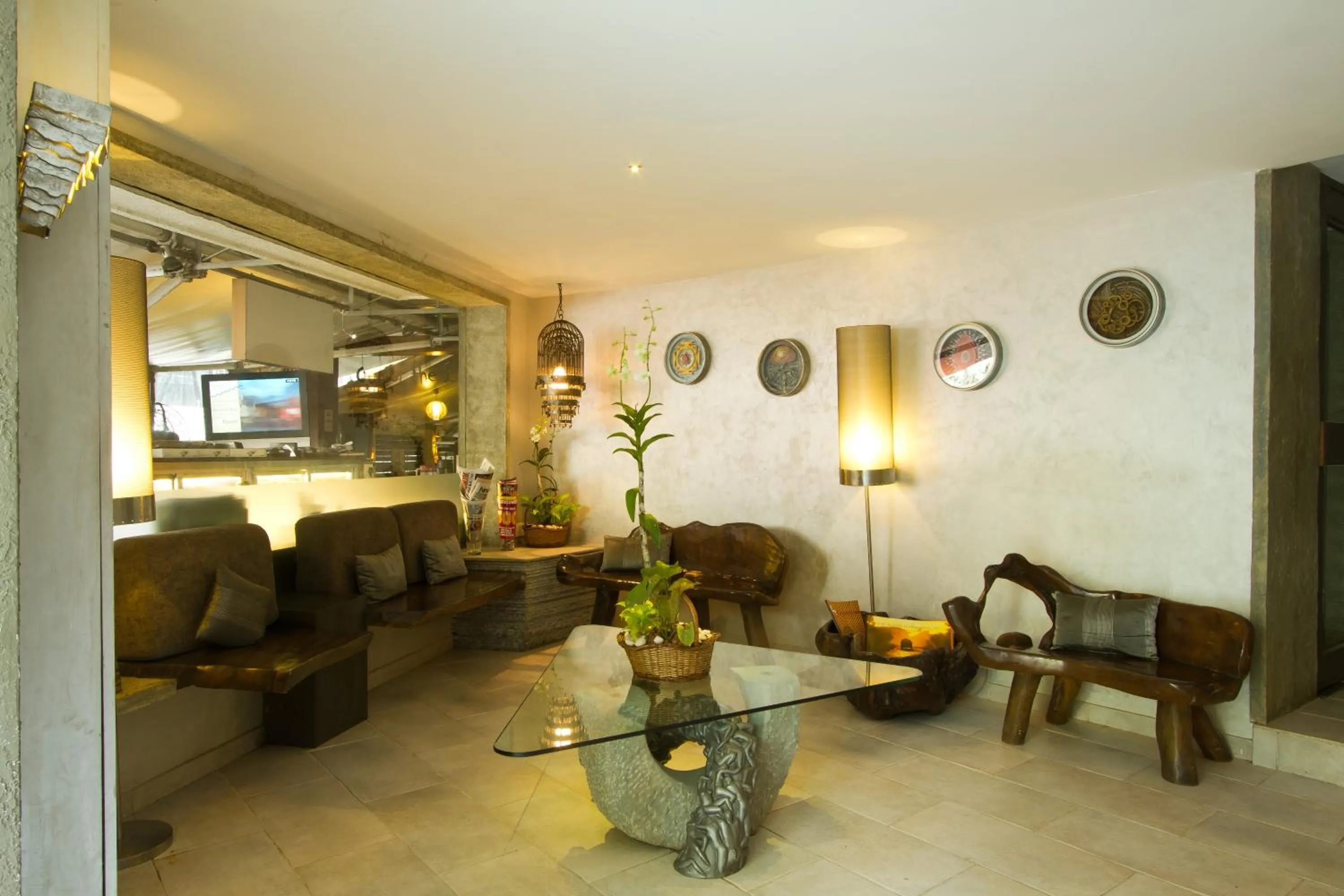 Lobby or reception in Le Sutra Hotel, Khar, Mumbai