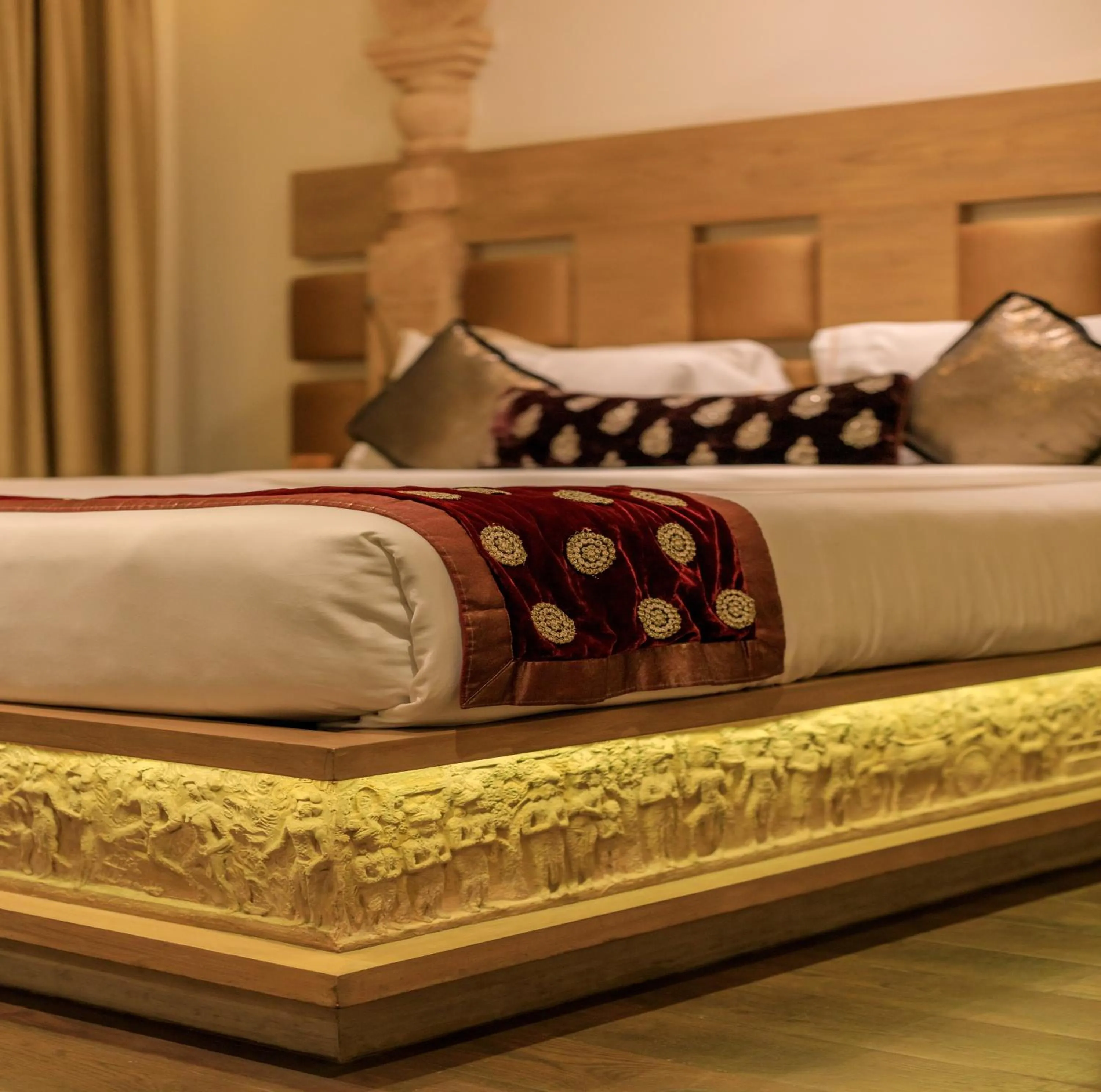 Bed in Le Sutra Hotel, Khar, Mumbai