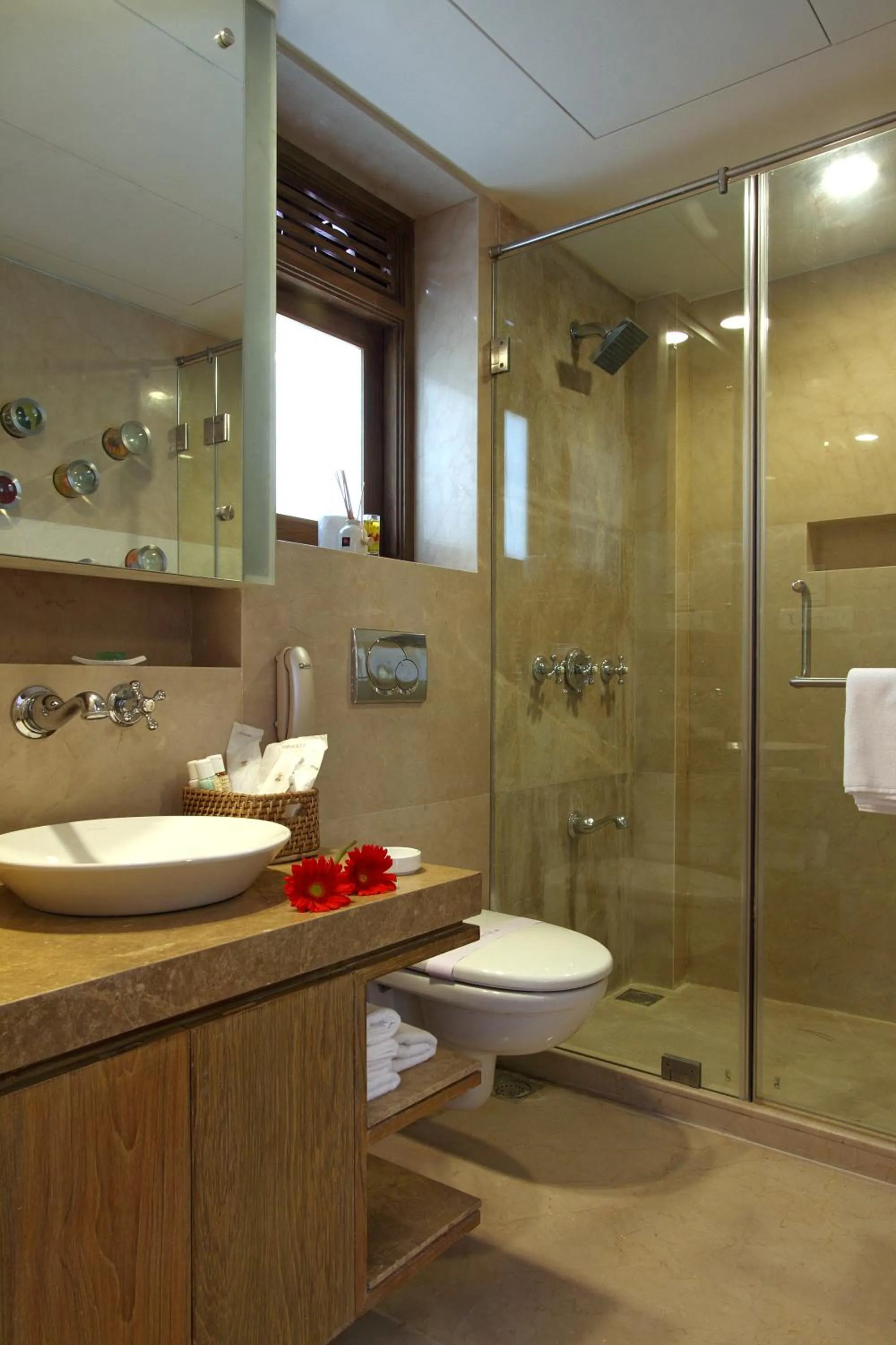 Bathroom in Le Sutra Hotel, Khar, Mumbai