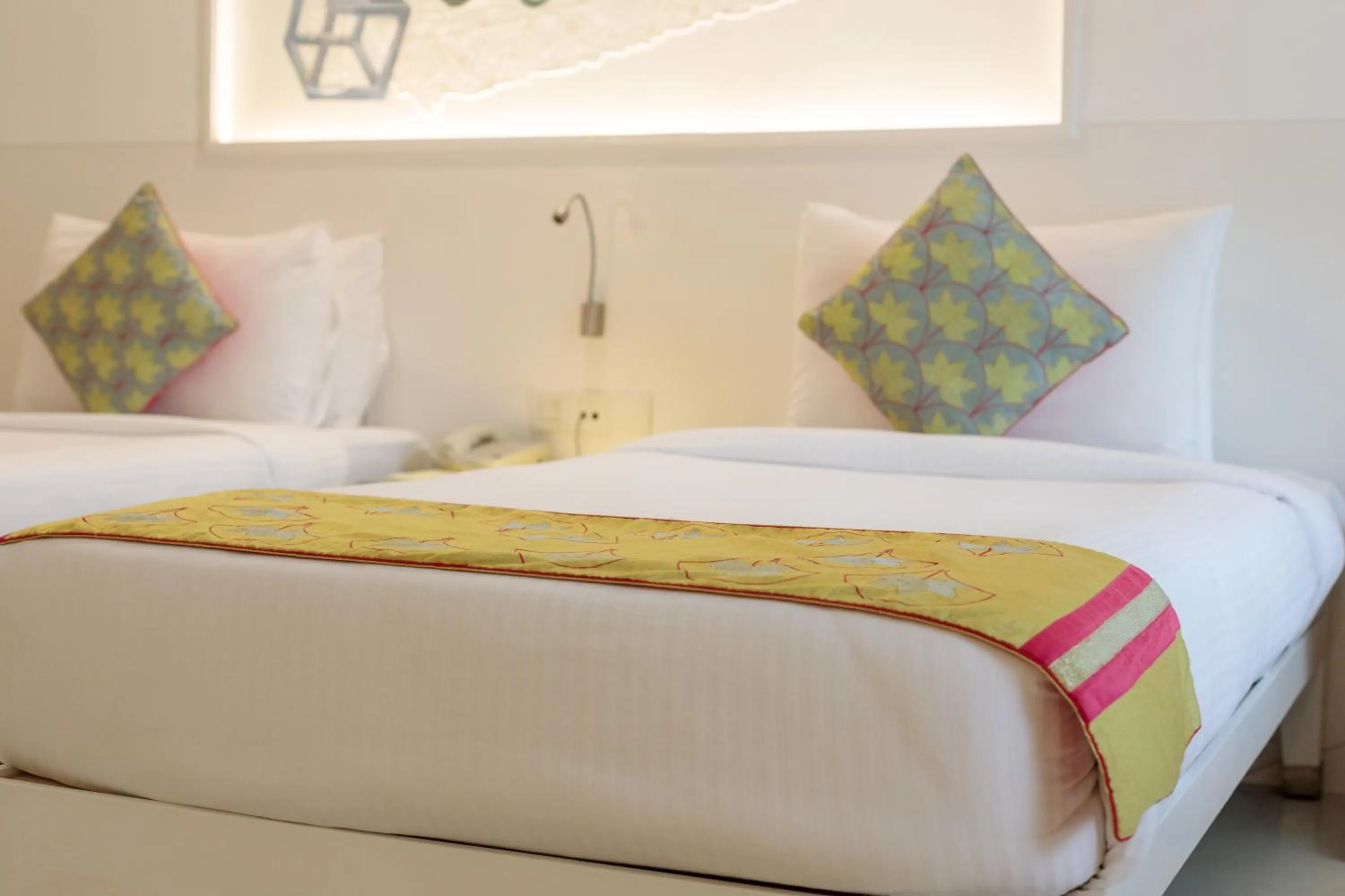 Bed in Le Sutra Hotel, Khar, Mumbai