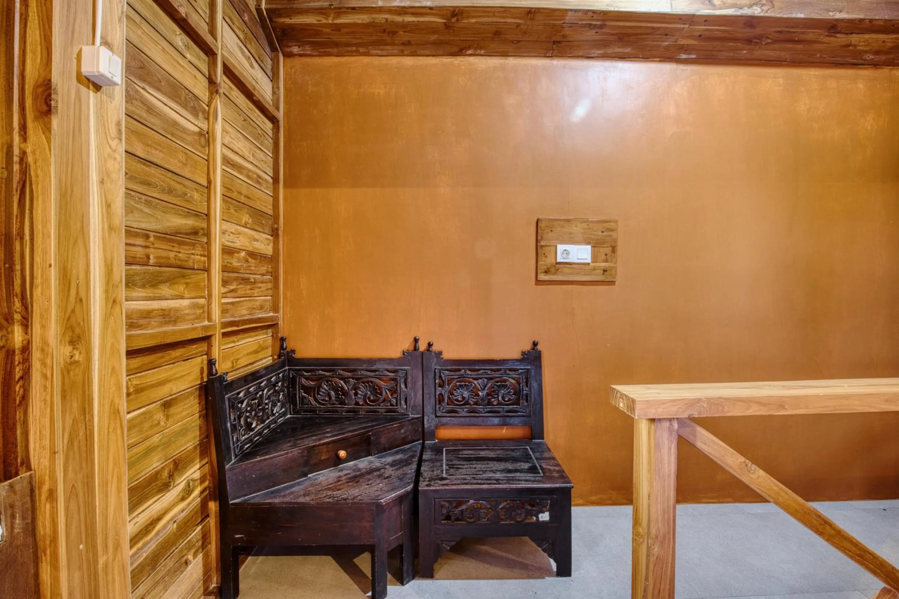 Seating area in Linas Villas