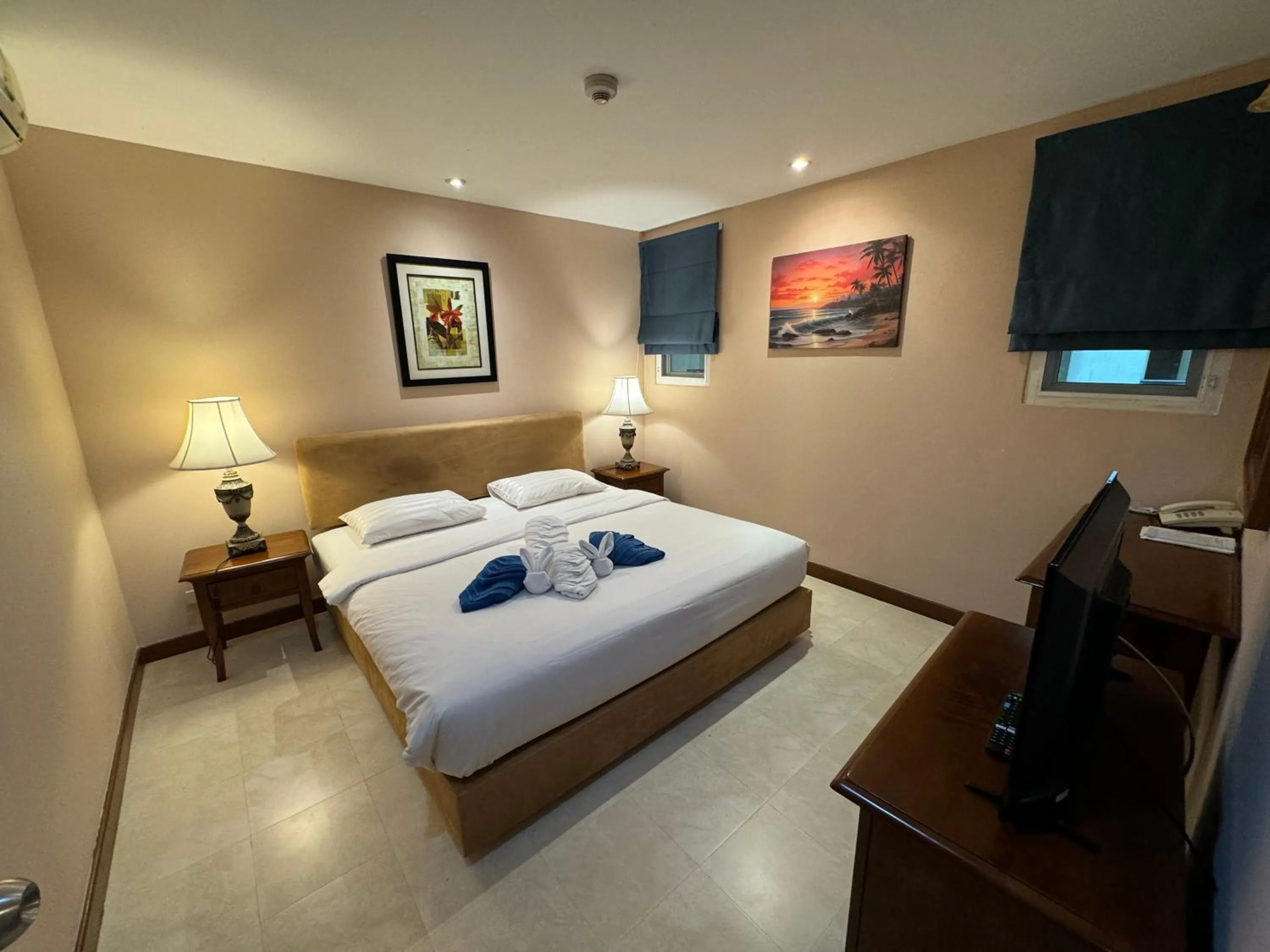 Bed in Jomtien Beach Residence