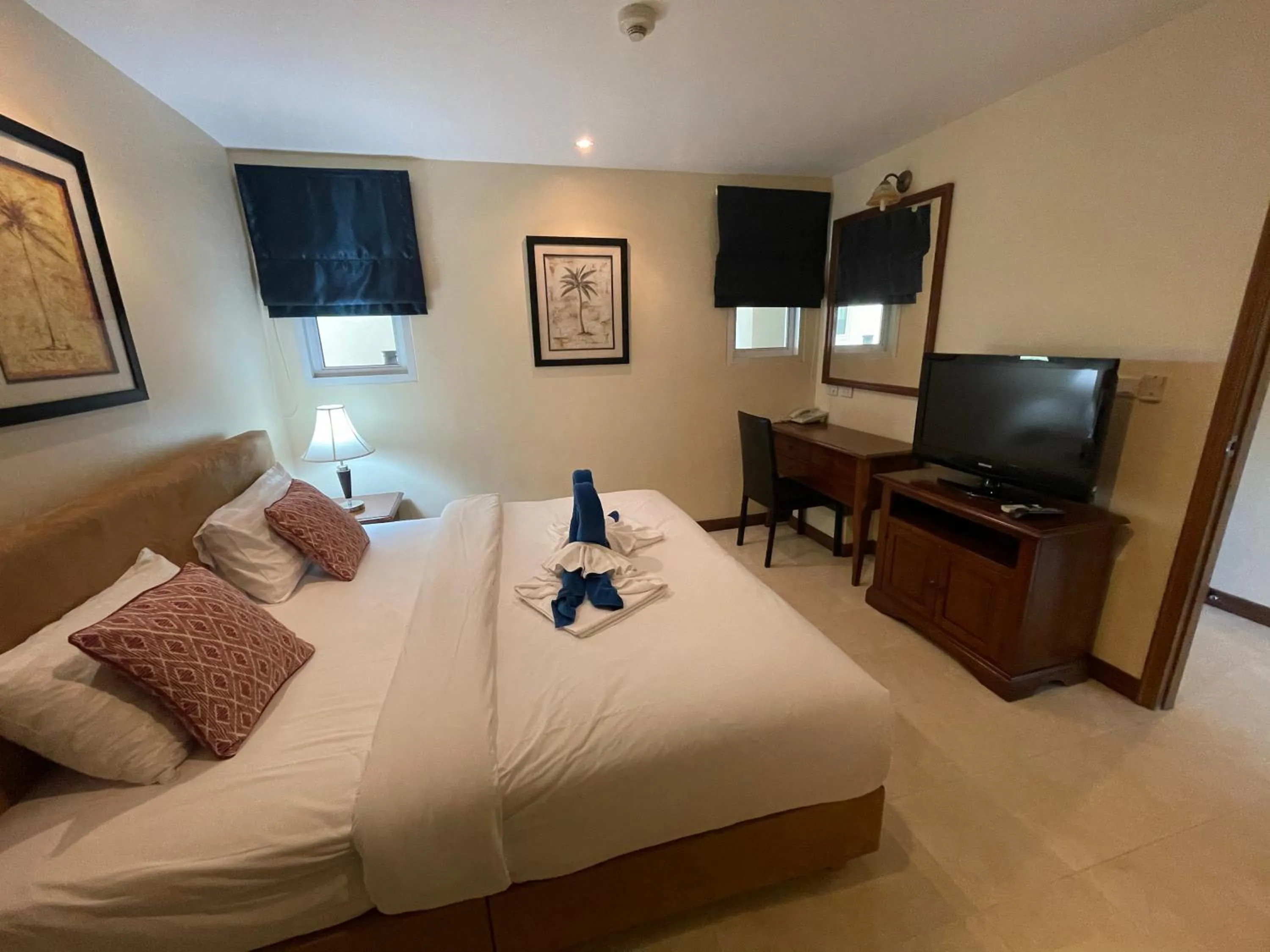 Bed in Jomtien Beach Residence