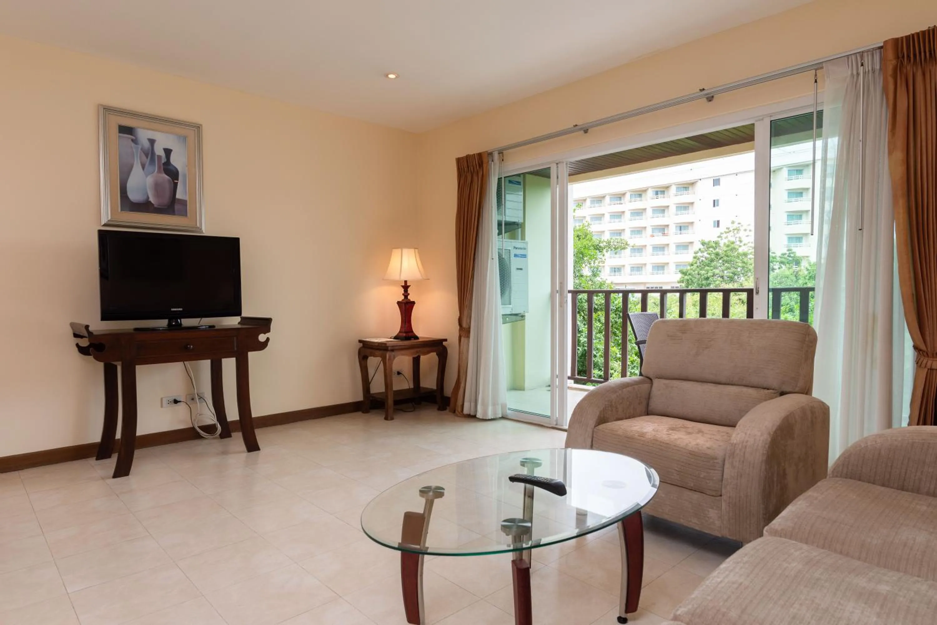 Living room in Jomtien Beach Residence