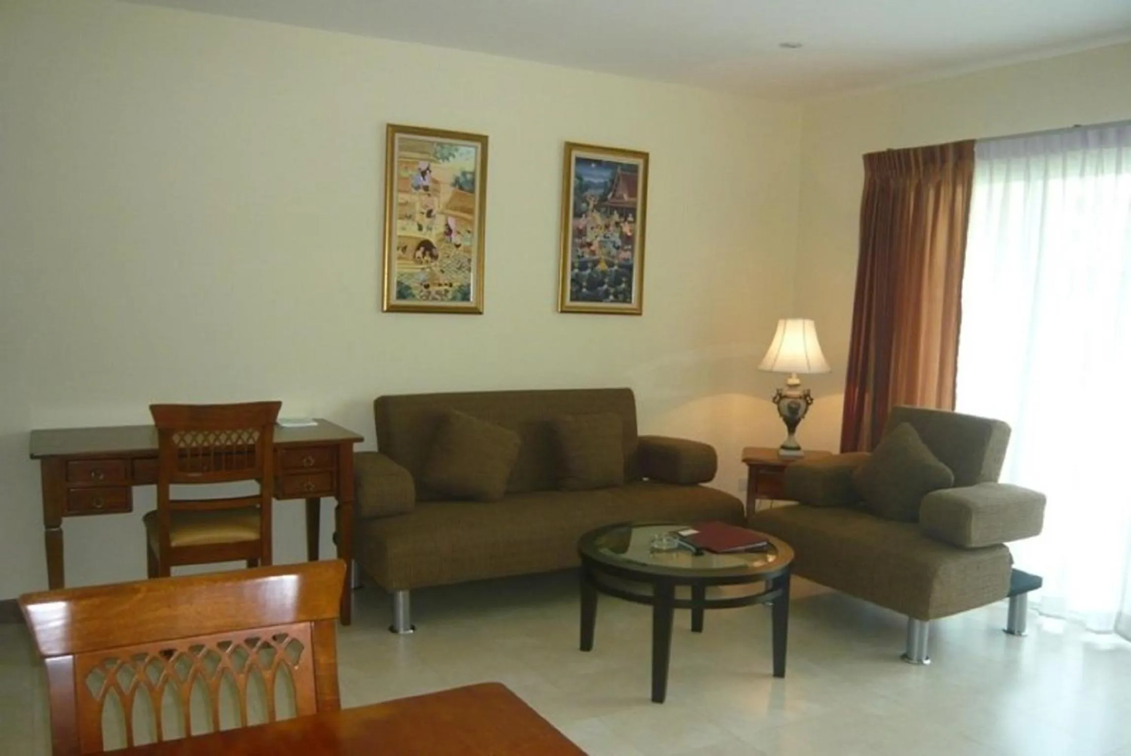 Living room in Jomtien Beach Residence