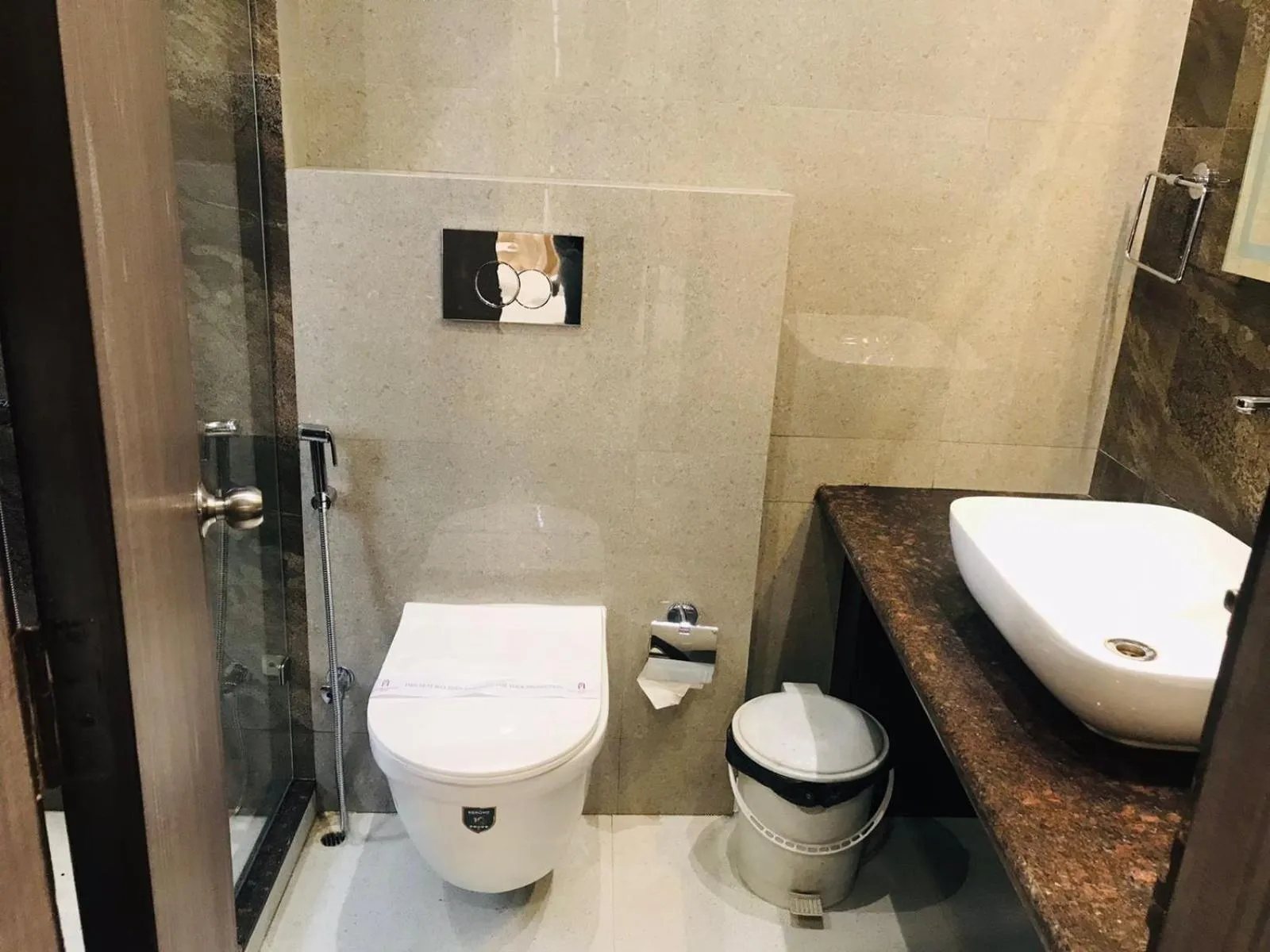 Bathroom in Pallavi International