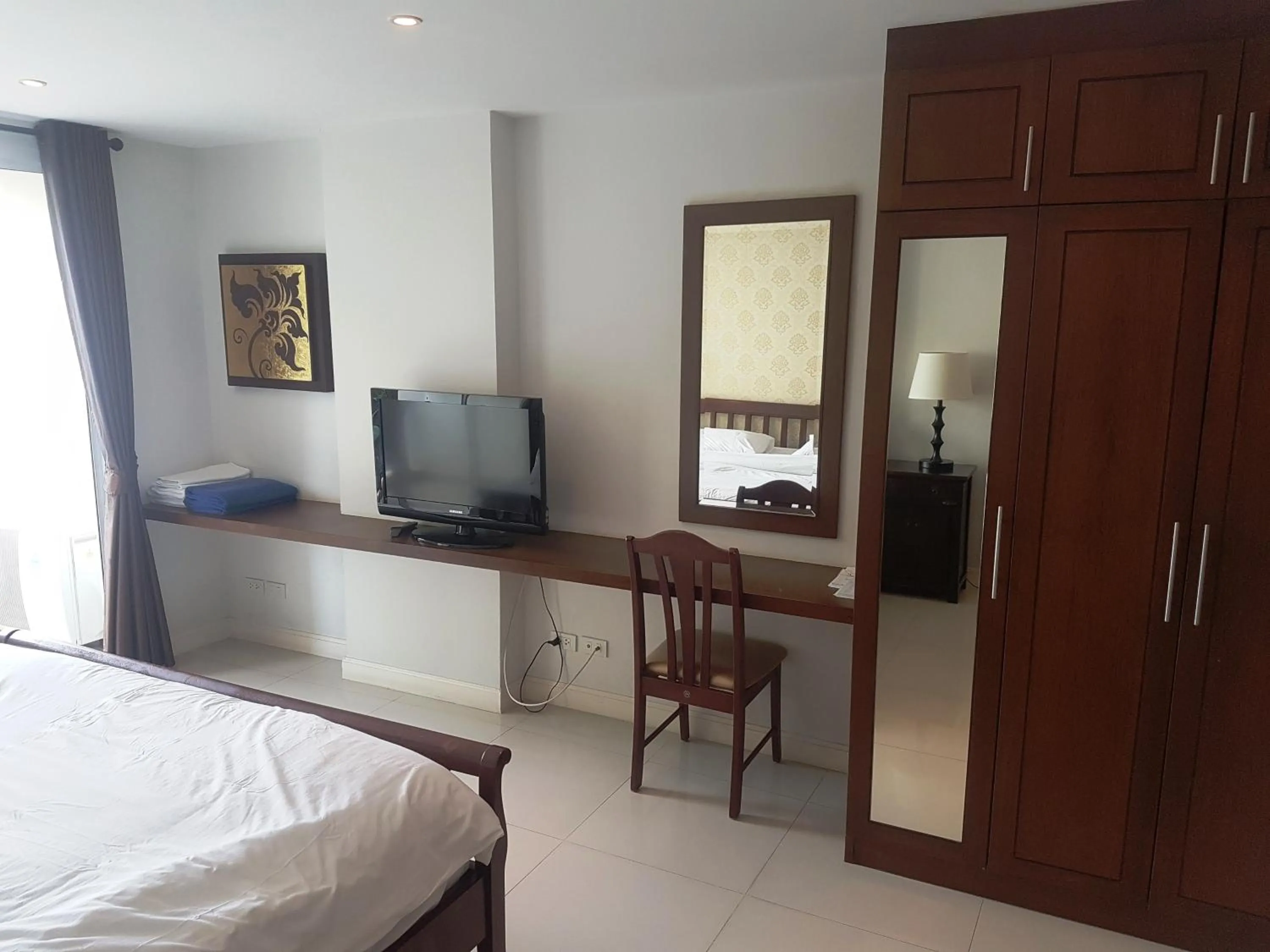 Decorative detail, Bed in Jomtien Beach Penthouses