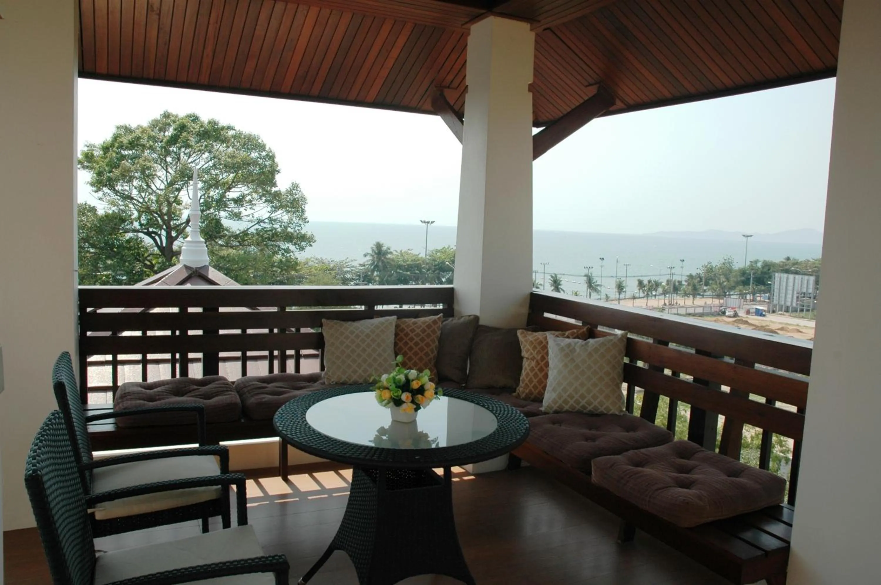 Balcony/Terrace in Jomtien Beach Penthouses
