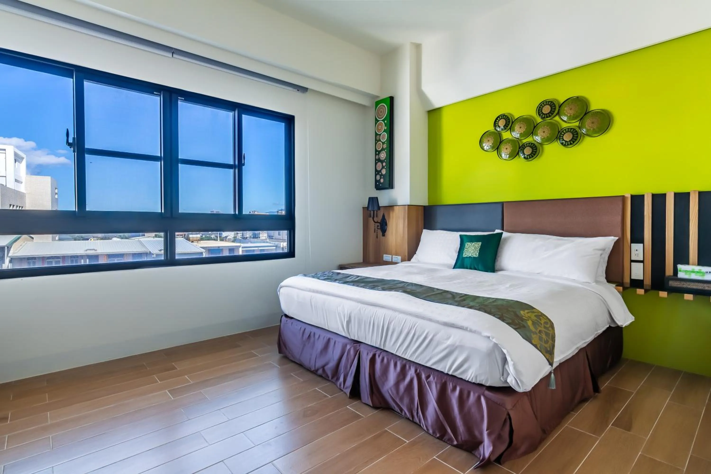 Decorative detail, Bed in Mambo Boutique Hotel